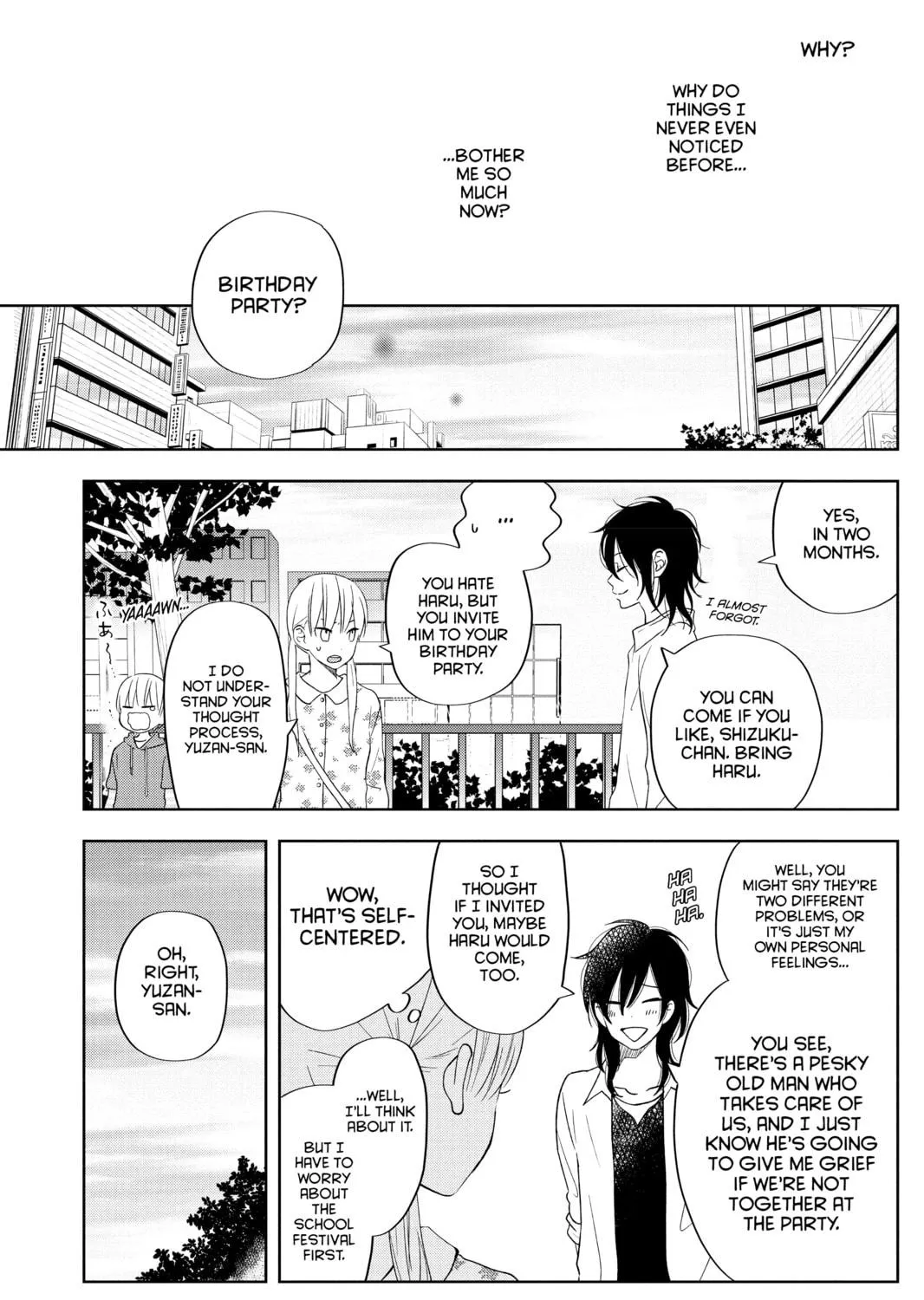 My Little Monster, chapter 38, page 5