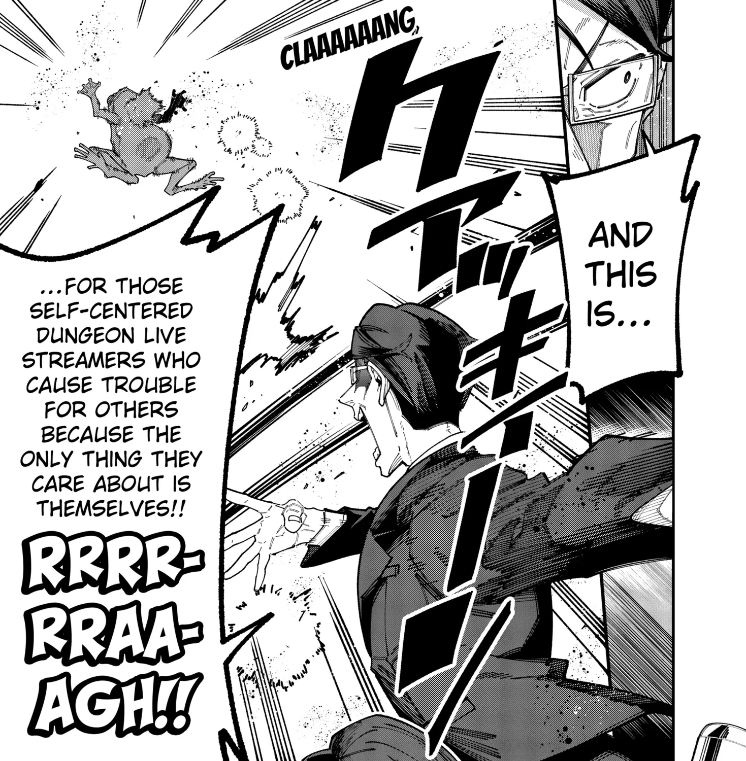 The Plain Salary Man Turned Out to Be a Hero He Was Invincible, Only to Be Exposed on His Niece's Dungeon Stream, chapter 1, page 73