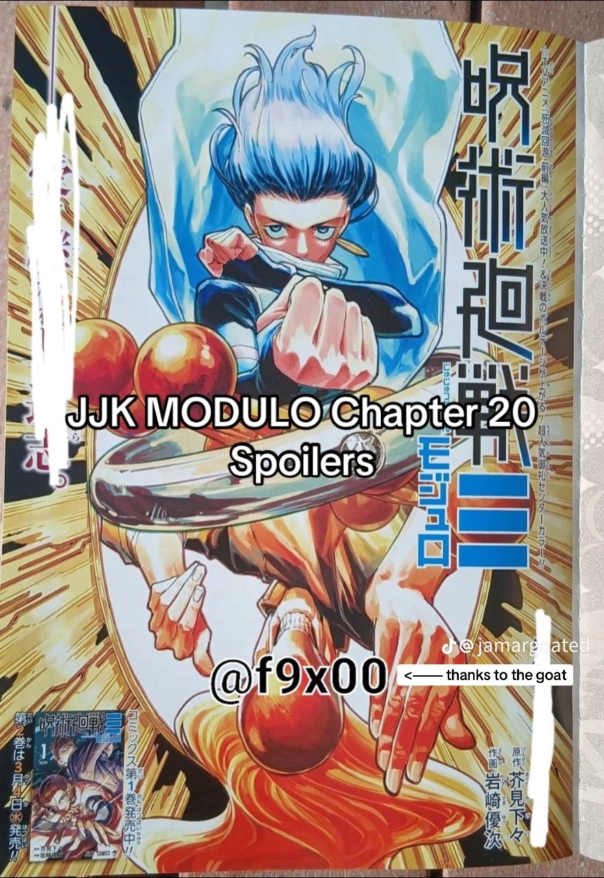 Jujutsu Kaisen Modulo Manga, chapter 20 RAW, page 1