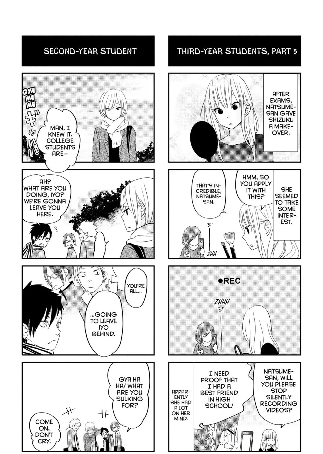My Little Monster, chapter 47, page 83