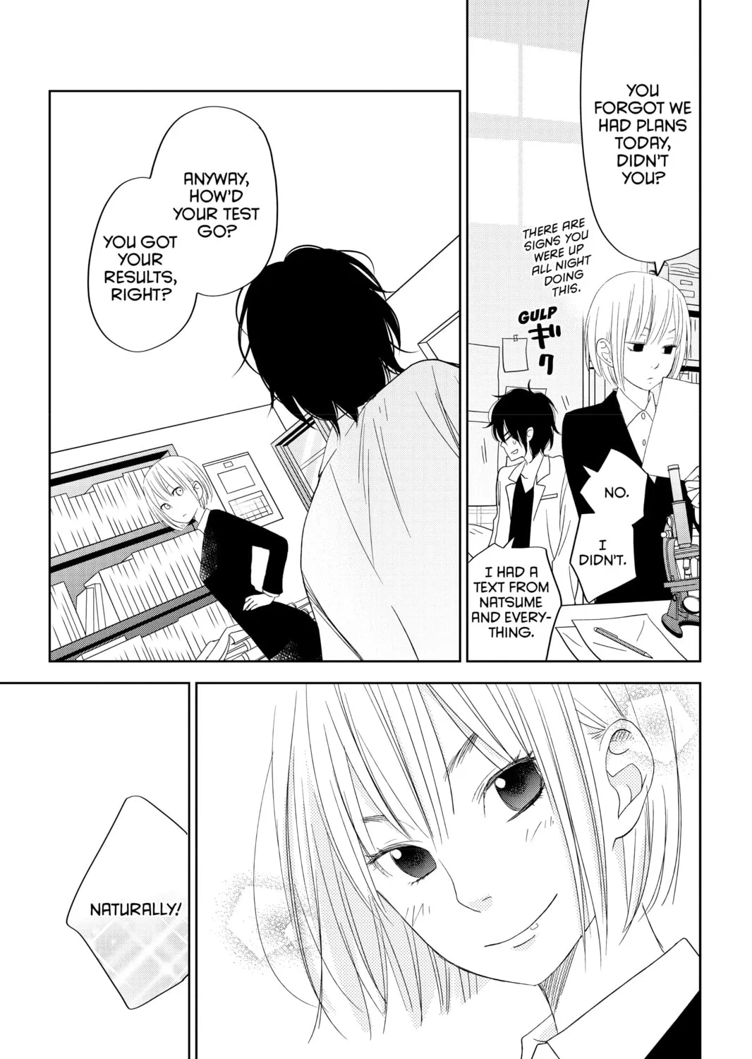 My Little Monster, chapter 48 END, page 85