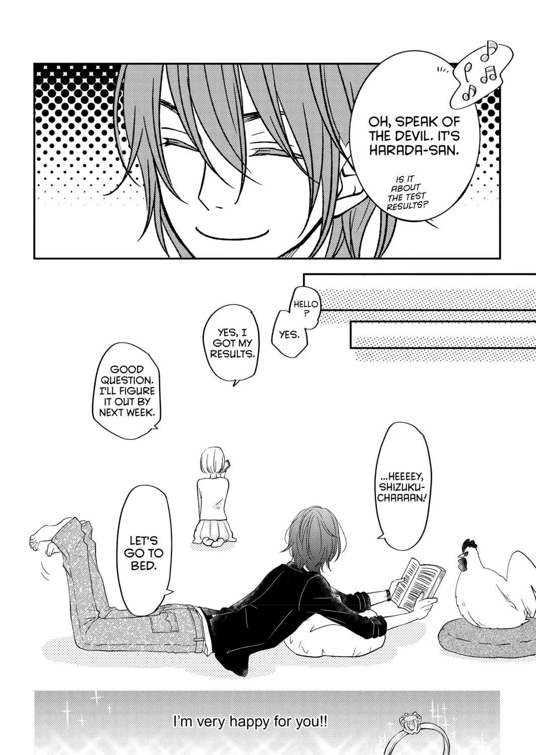 My Little Monster, chapter 48 END, page 95