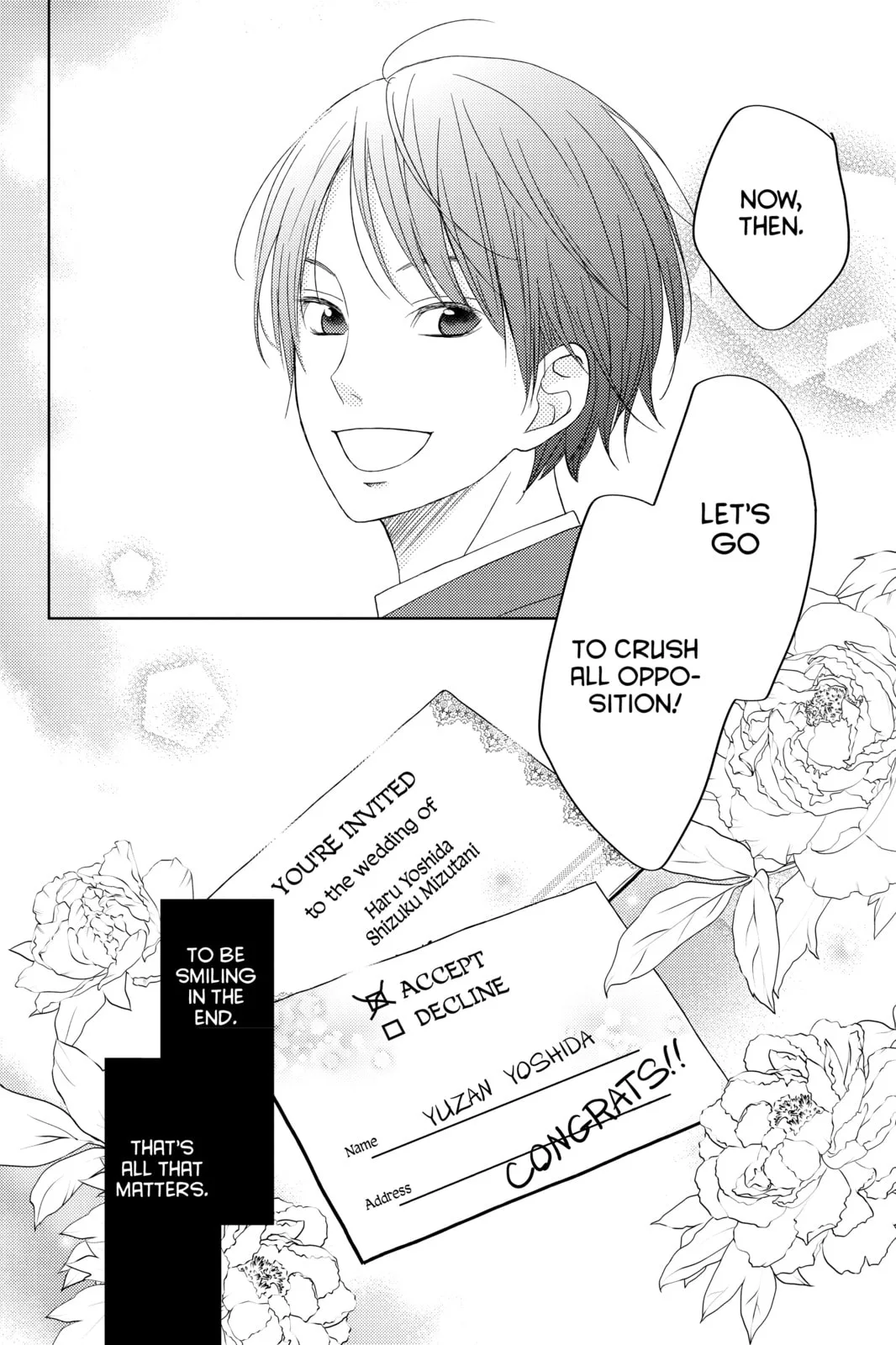 My Little Monster, chapter 48.3 EXTRA 3, page 38