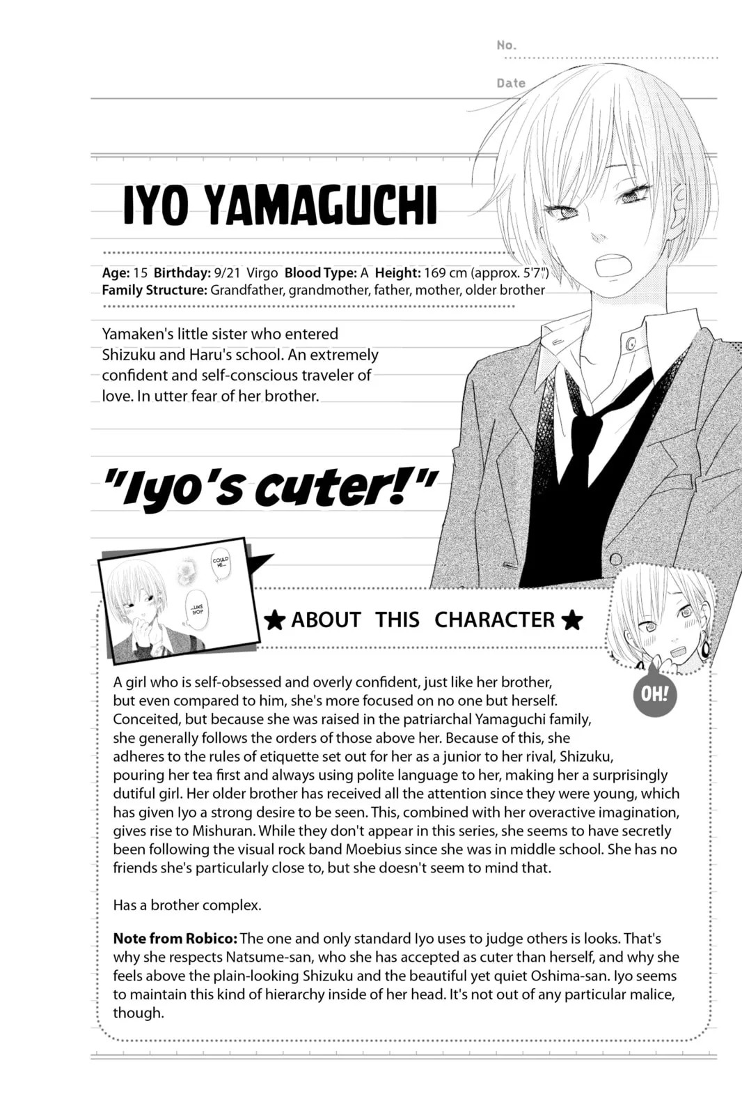My Little Monster, chapter 48.5 EXTRA 5, page 36