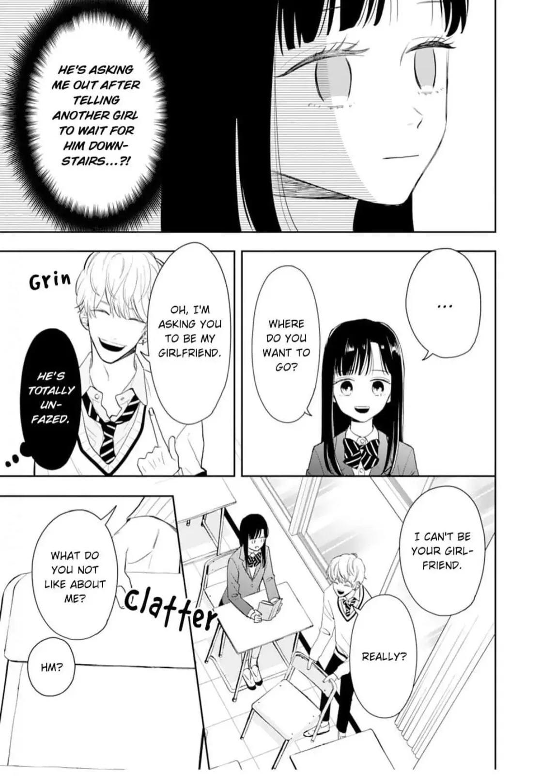 Kasugai's XX With the Fantasy Obsessed Girl, chapter 1, page 12