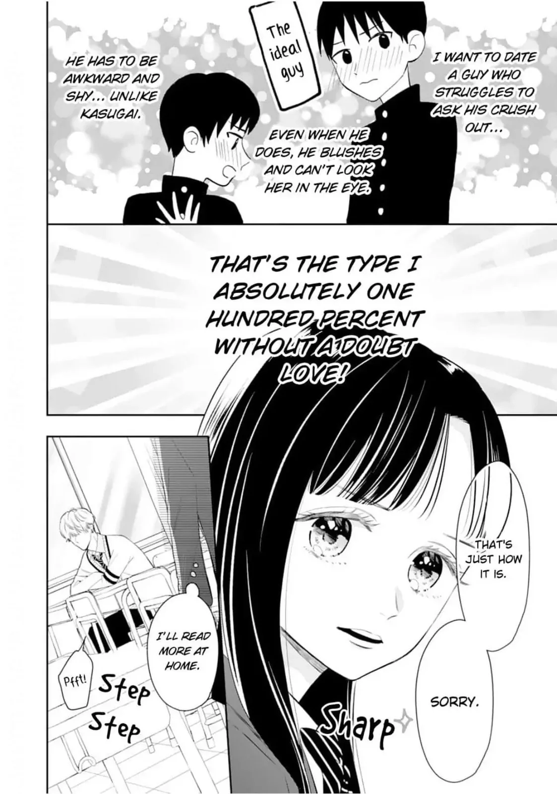 Kasugai's XX With the Fantasy Obsessed Girl, chapter 1, page 17