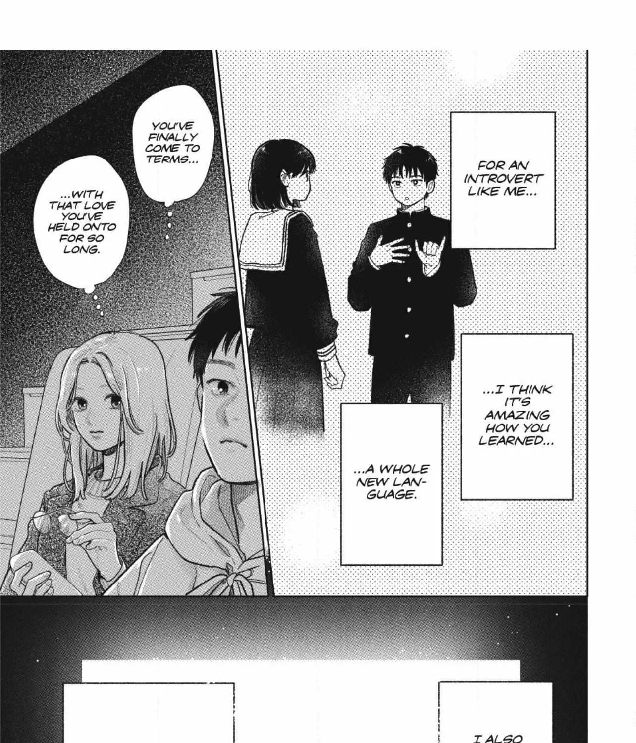 Yubisaki to Renren, chapter 55, page 57