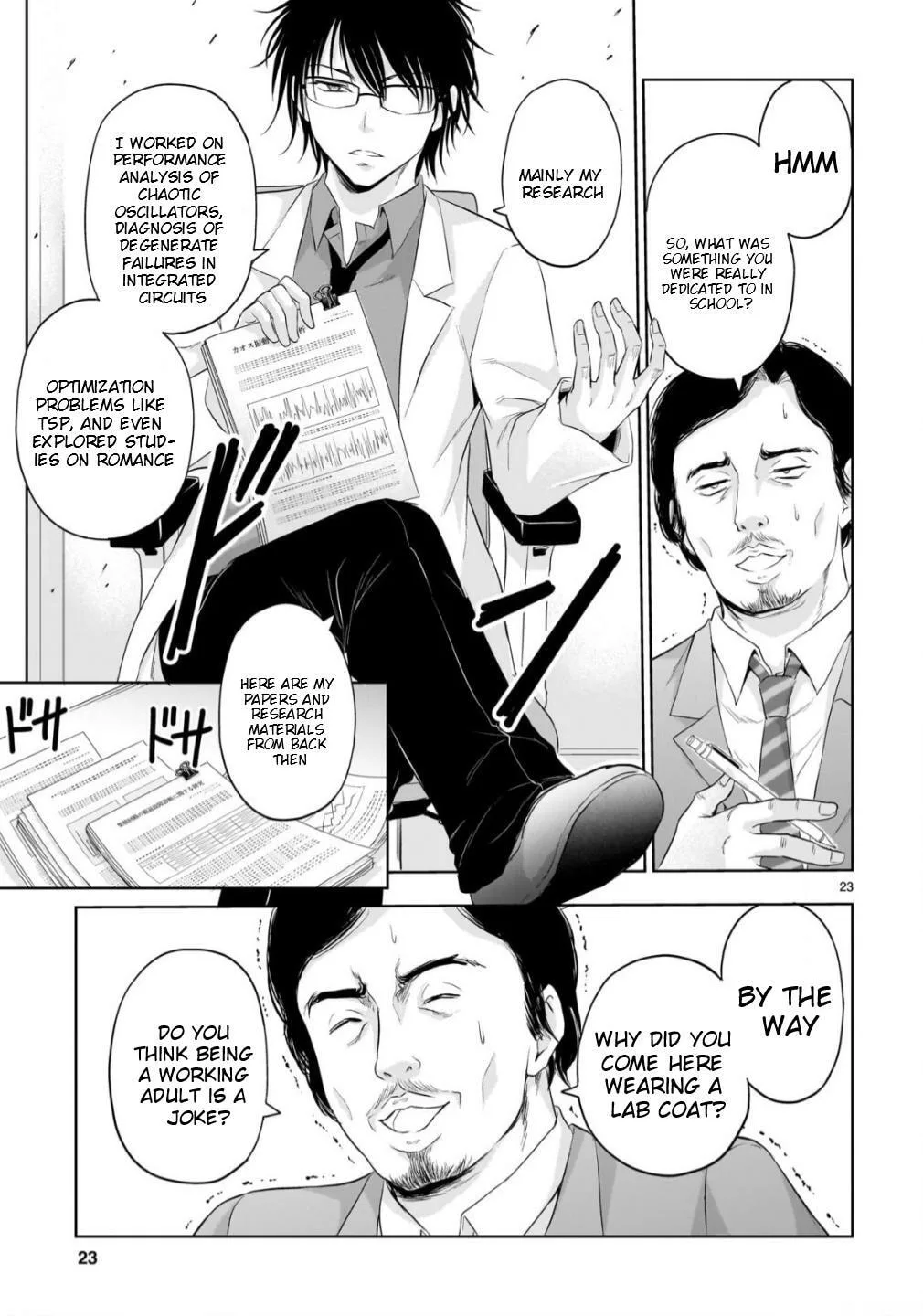 Rikei ga Koi ni Ochita no de Shoumei shitemita, chapter 102, page 23