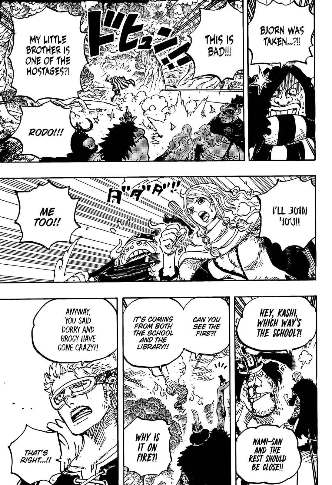 One Piece Manga, chapter 1172, page 8