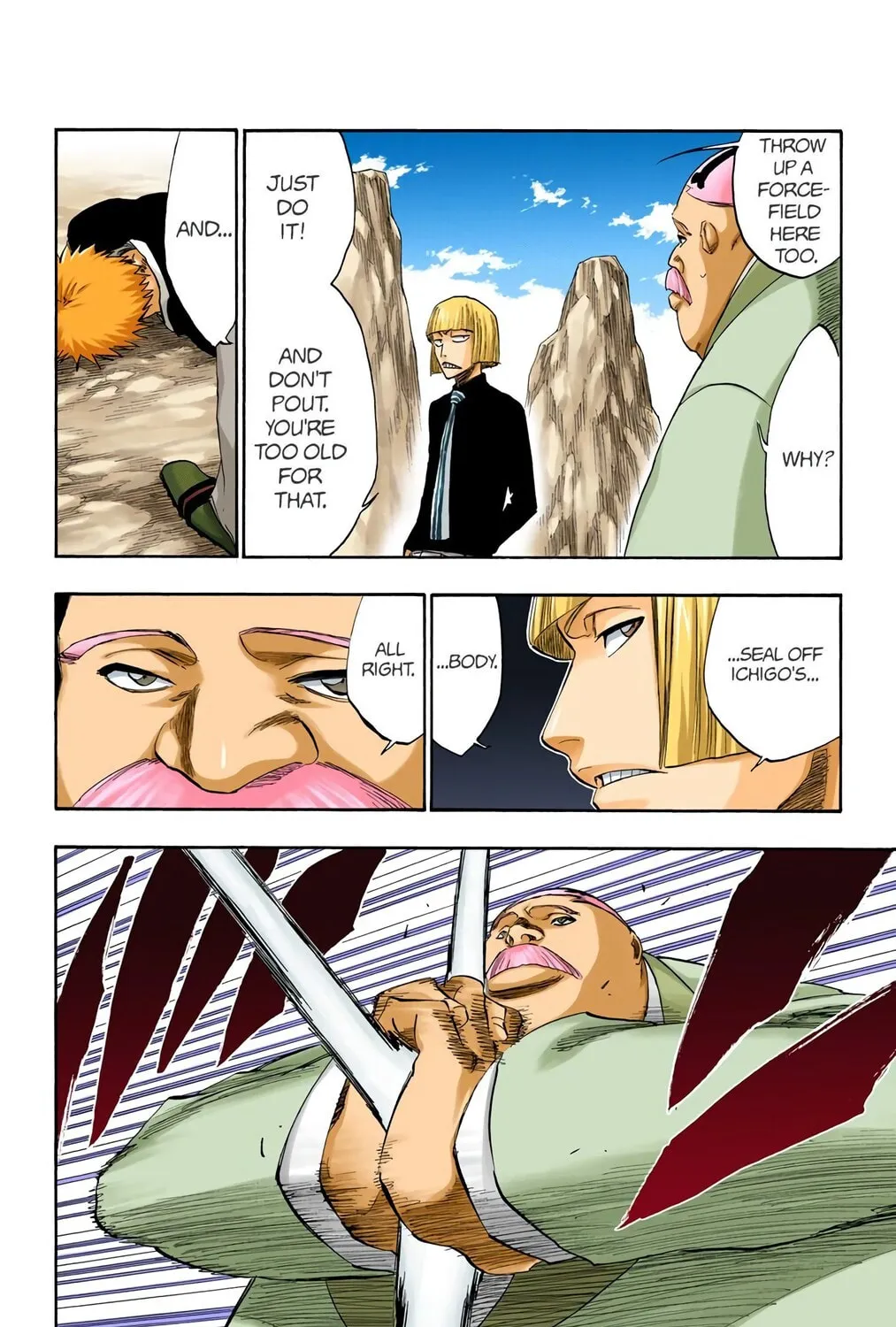 Bleach Colored Manga, chapter 218, page 9