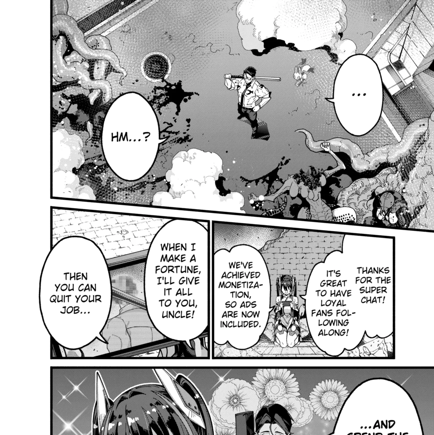 The Plain Salary Man Turned Out to Be a Hero He Was Invincible, Only to Be Exposed on His Niece's Dungeon Stream, chapter 11, page 19