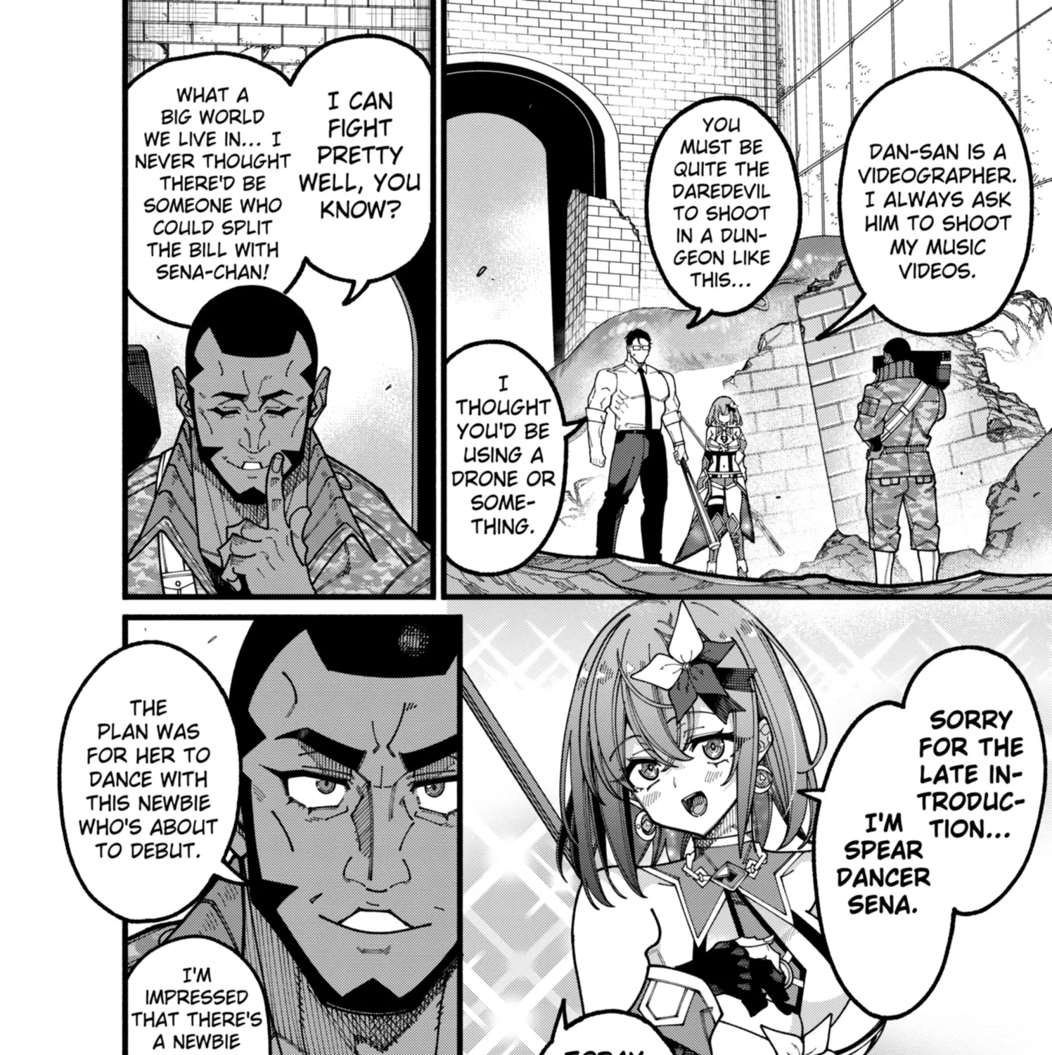 The Plain Salary Man Turned Out to Be a Hero He Was Invincible, Only to Be Exposed on His Niece's Dungeon Stream, chapter 14, page 3