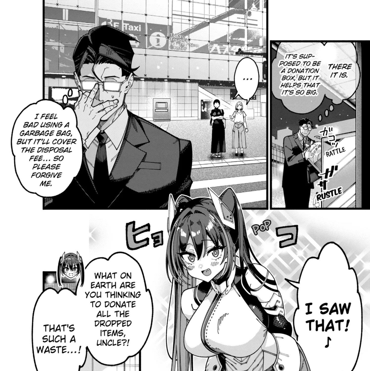 The Plain Salary Man Turned Out to Be a Hero He Was Invincible, Only to Be Exposed on His Niece's Dungeon Stream, chapter 16, page 11