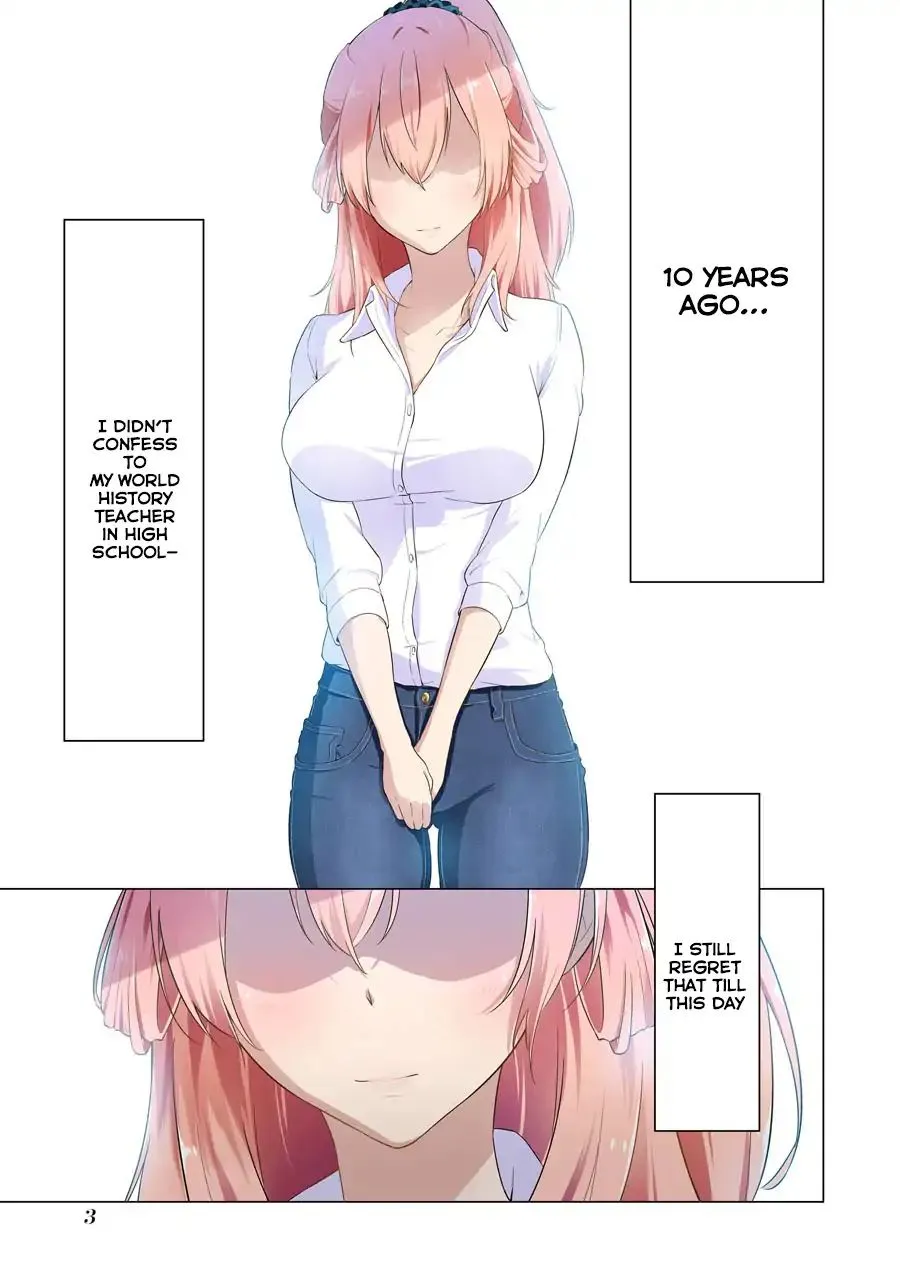 I Time-Traveled and Confessed to My Teacher Crush, chapter 1, page 1