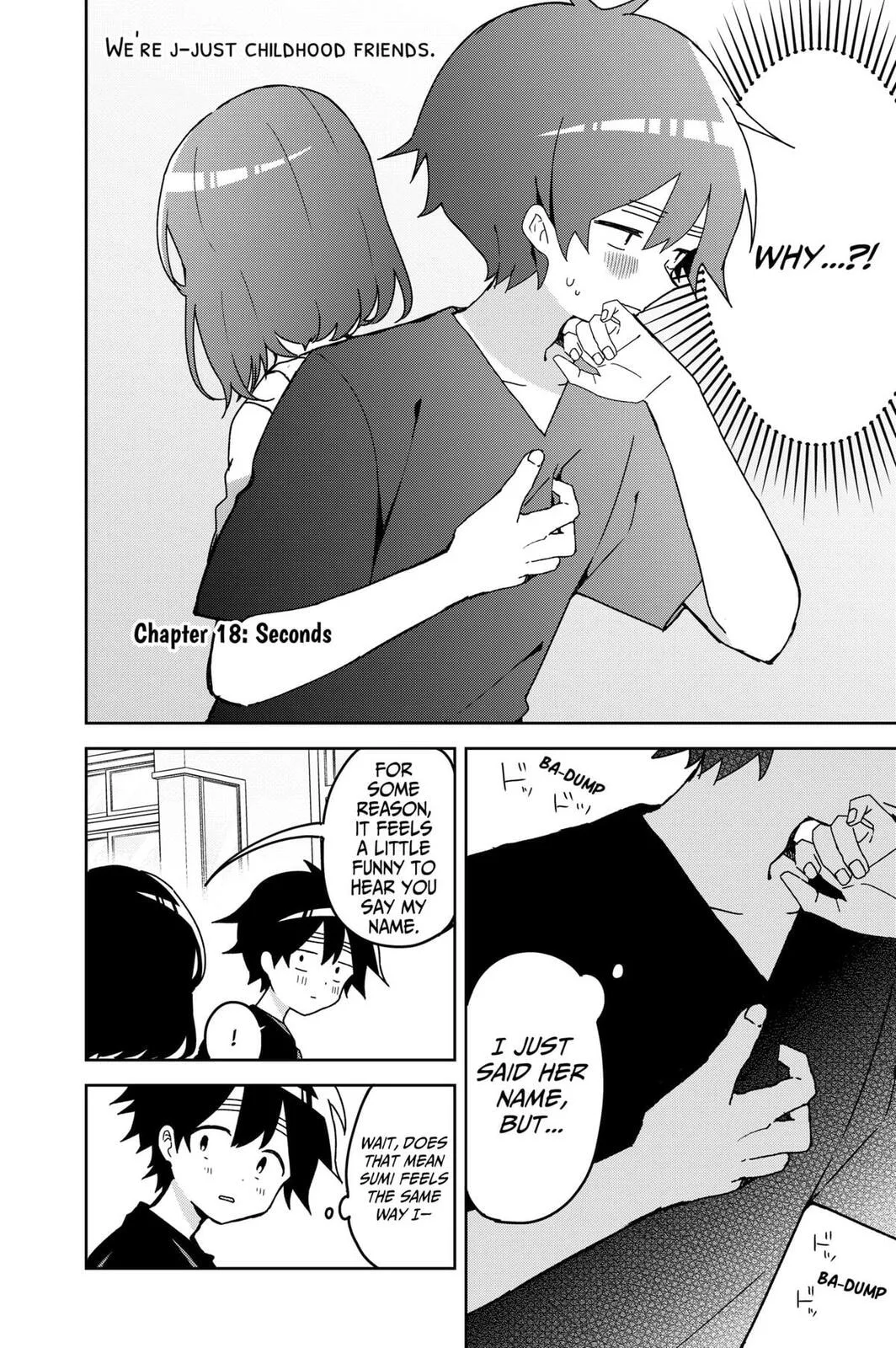 Osananajimi, chapter 18, page 1