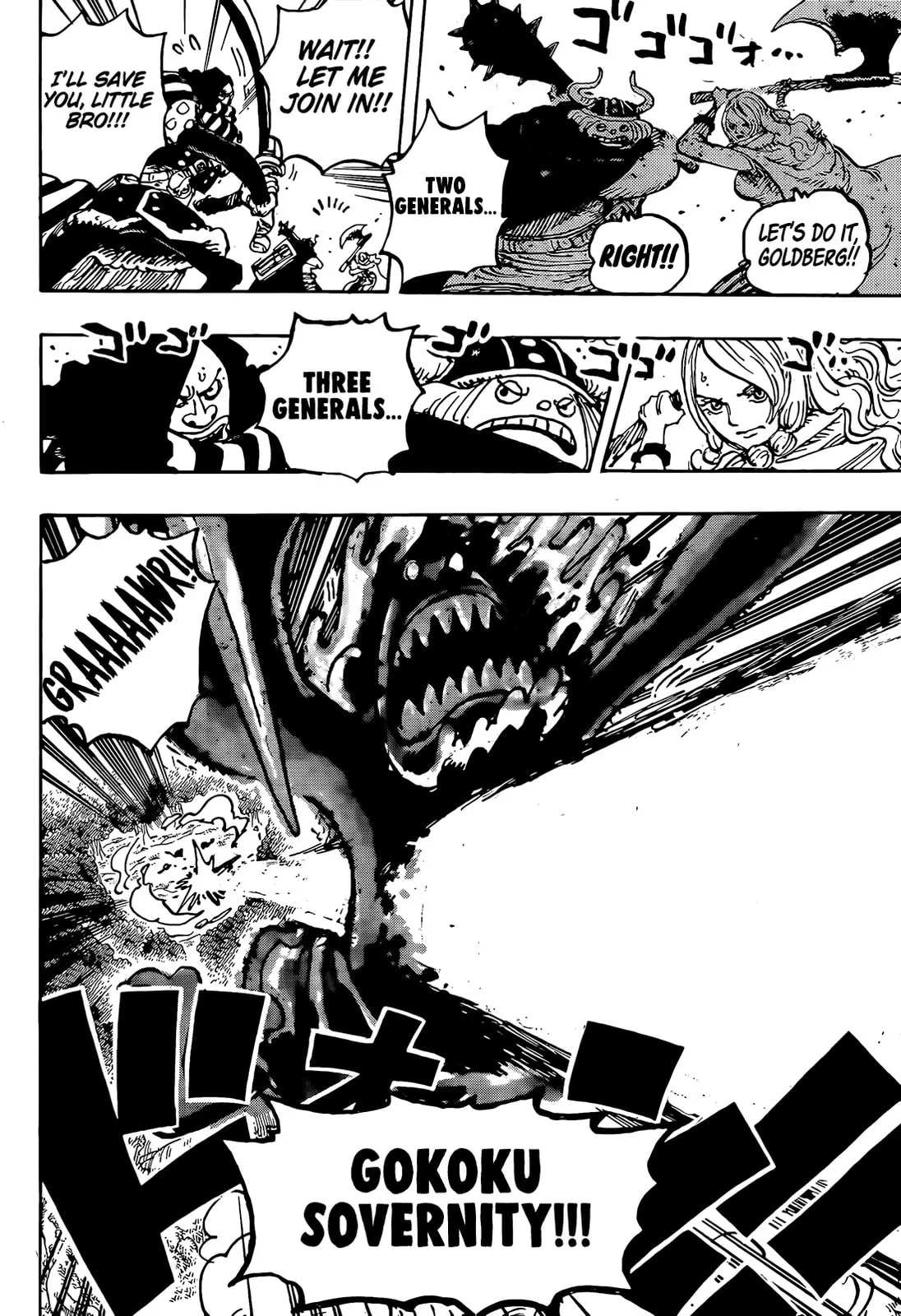 One Piece Manga, chapter 1173, page 13