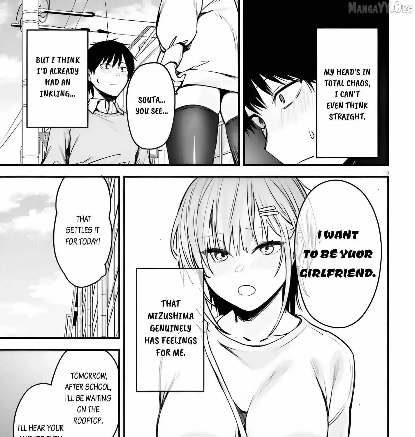 The Handsome Girl Who Stole My Girlfriend Seems to be After Me Now, chapter 15, page 25