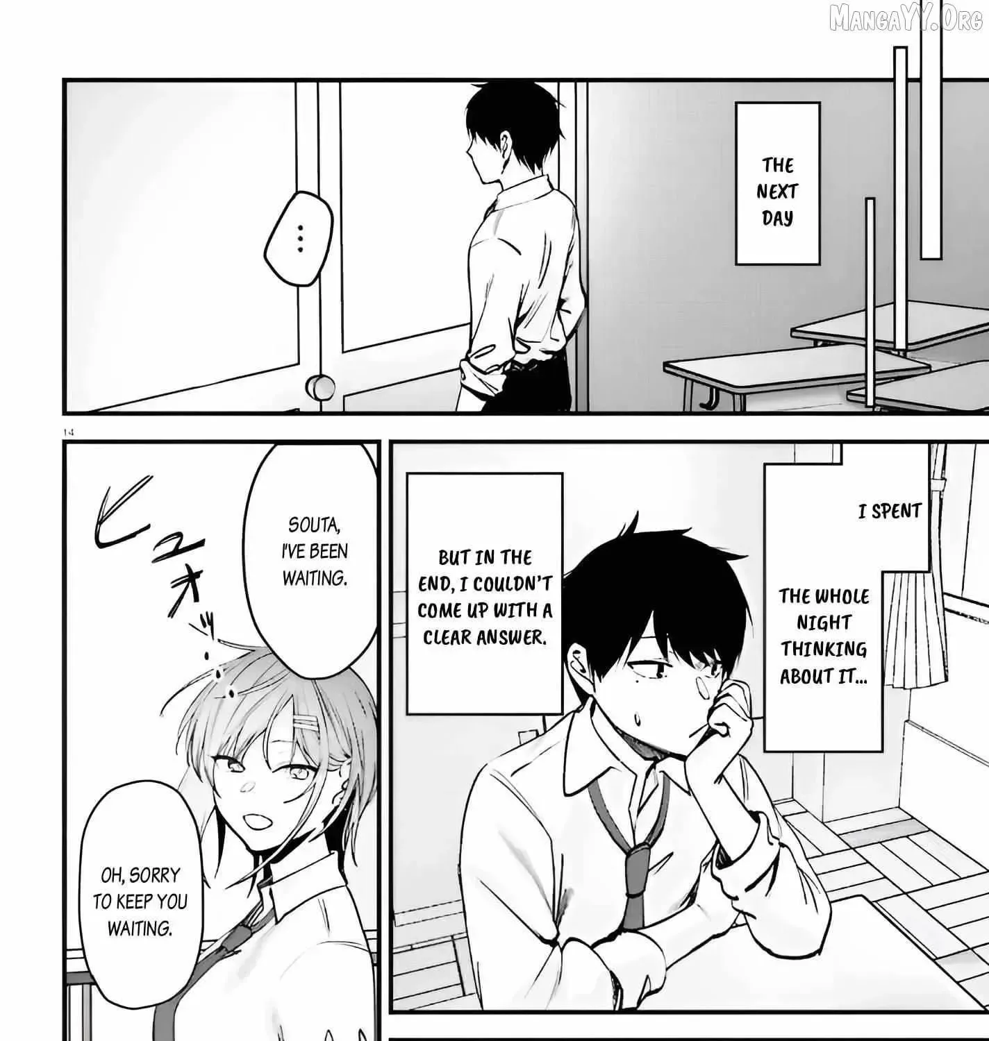 The Handsome Girl Who Stole My Girlfriend Seems to be After Me Now, chapter 15, page 27