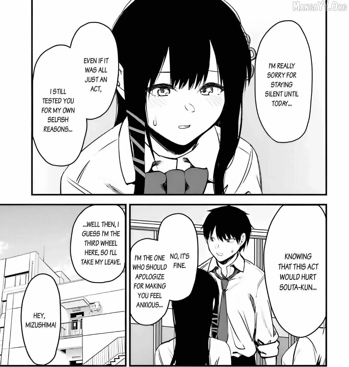 The Handsome Girl Who Stole My Girlfriend Seems to be After Me Now, chapter 15, page 45