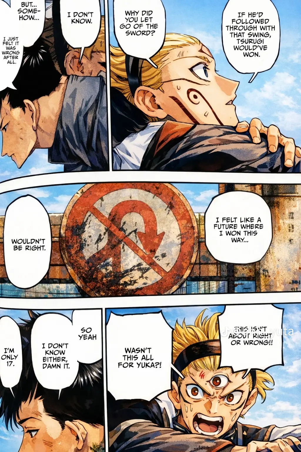 Jujutsu Kaisen Modulo Manga, chapter 21 COLOR, page 4