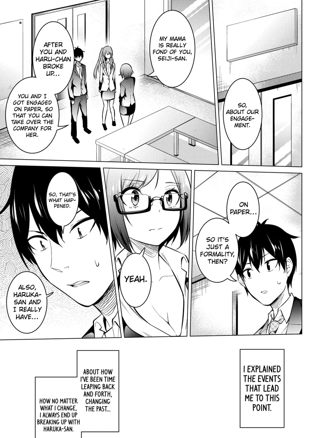 I Time-Traveled and Confessed to My Teacher Crush, chapter 54, page 17