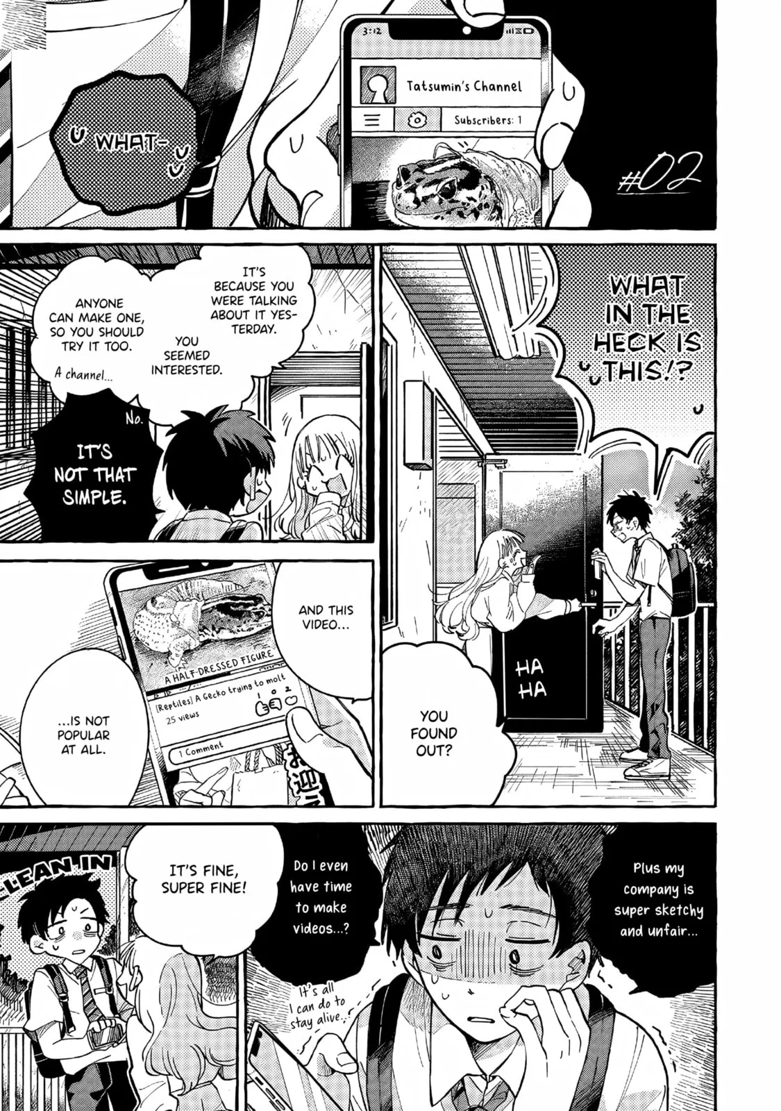 Tonari no Hachuurui-kun, chapter 2, page 2