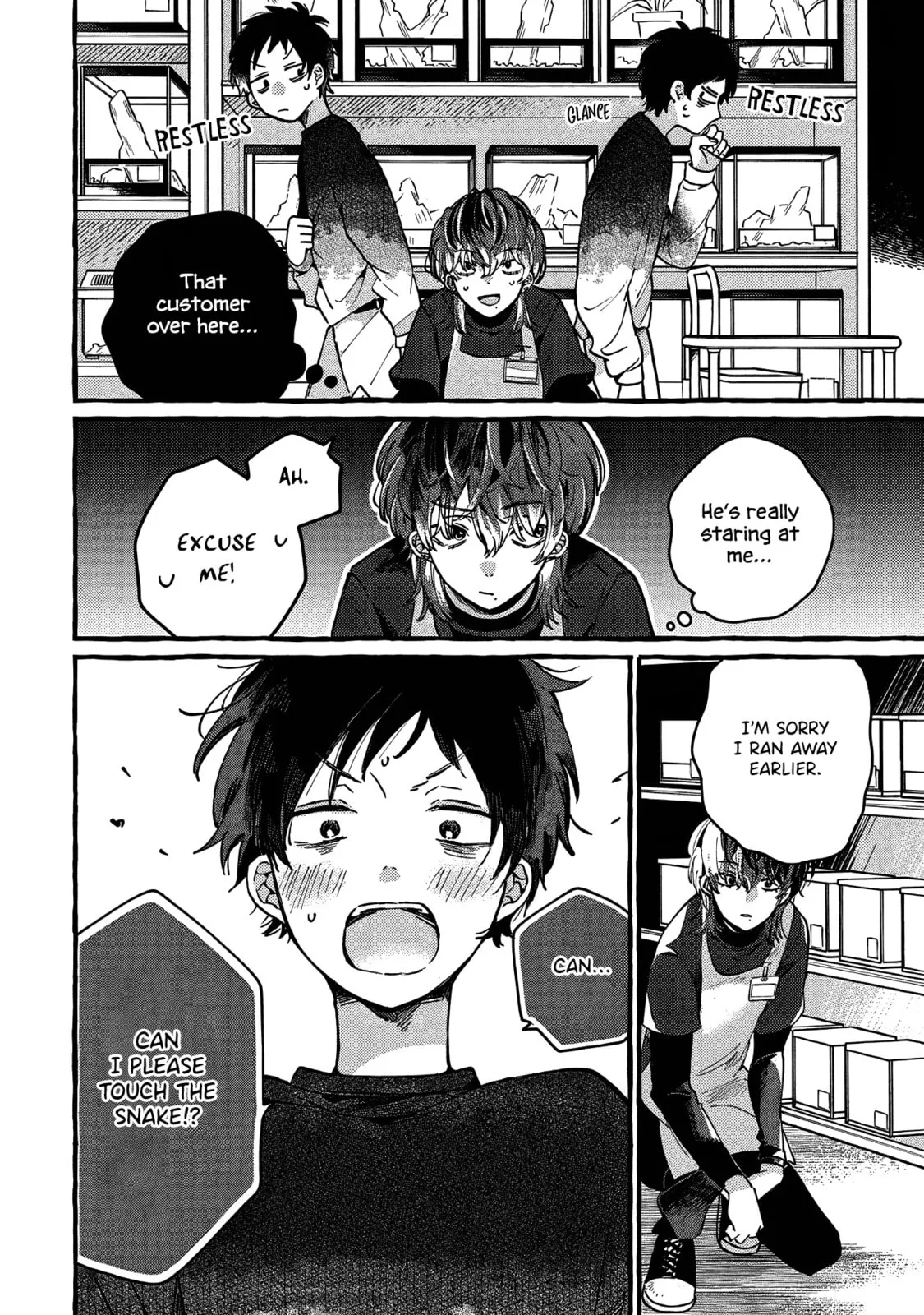 Tonari no Hachuurui-kun, chapter 4, page 14