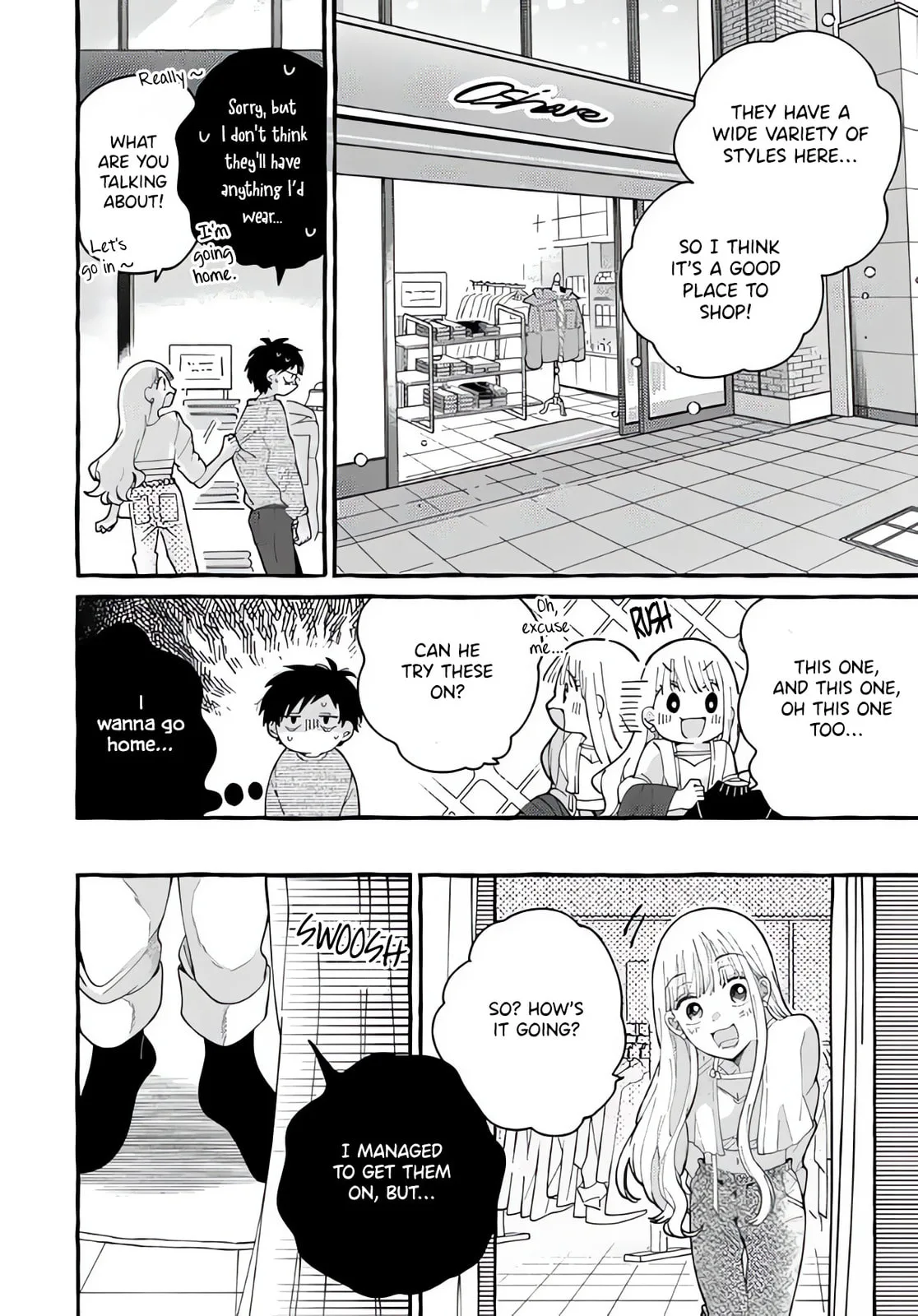 Tonari no Hachuurui-kun, chapter 6.5, page 3