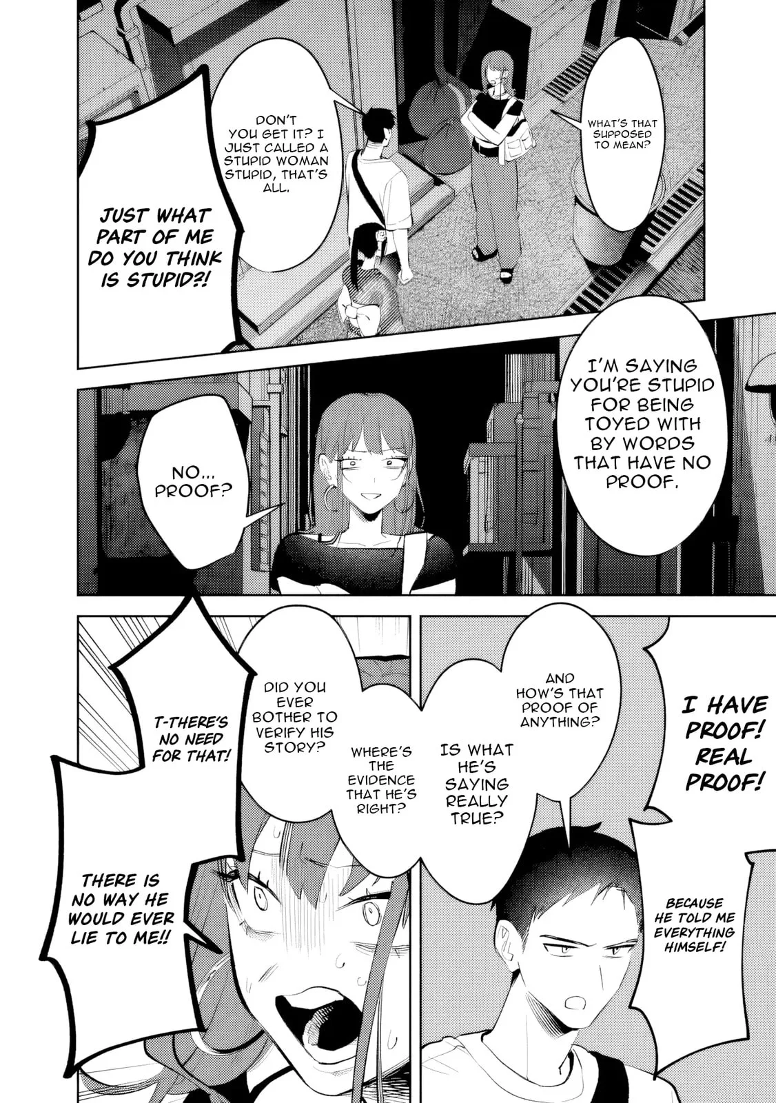 Living together with the queen from my high school days who was arrogant, surprisingly isn't that uncomfortable, chapter 30, page 12