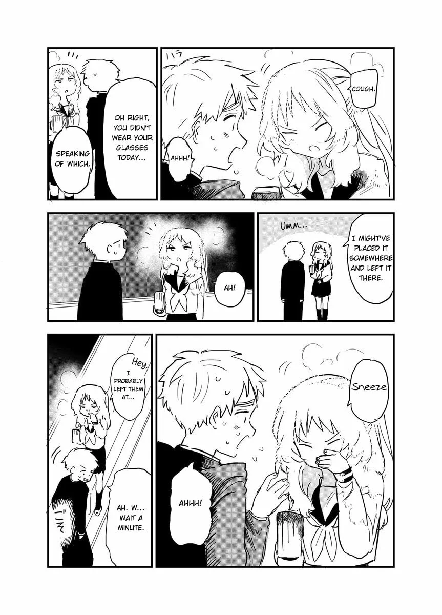 The Girl I Like Forgot Her Glasses, chapter 50.1, page 3