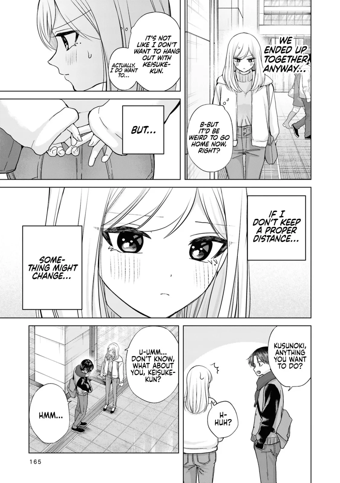 Kusunoki's Flunking Her High School Glow-Up, chapter 48, page 9