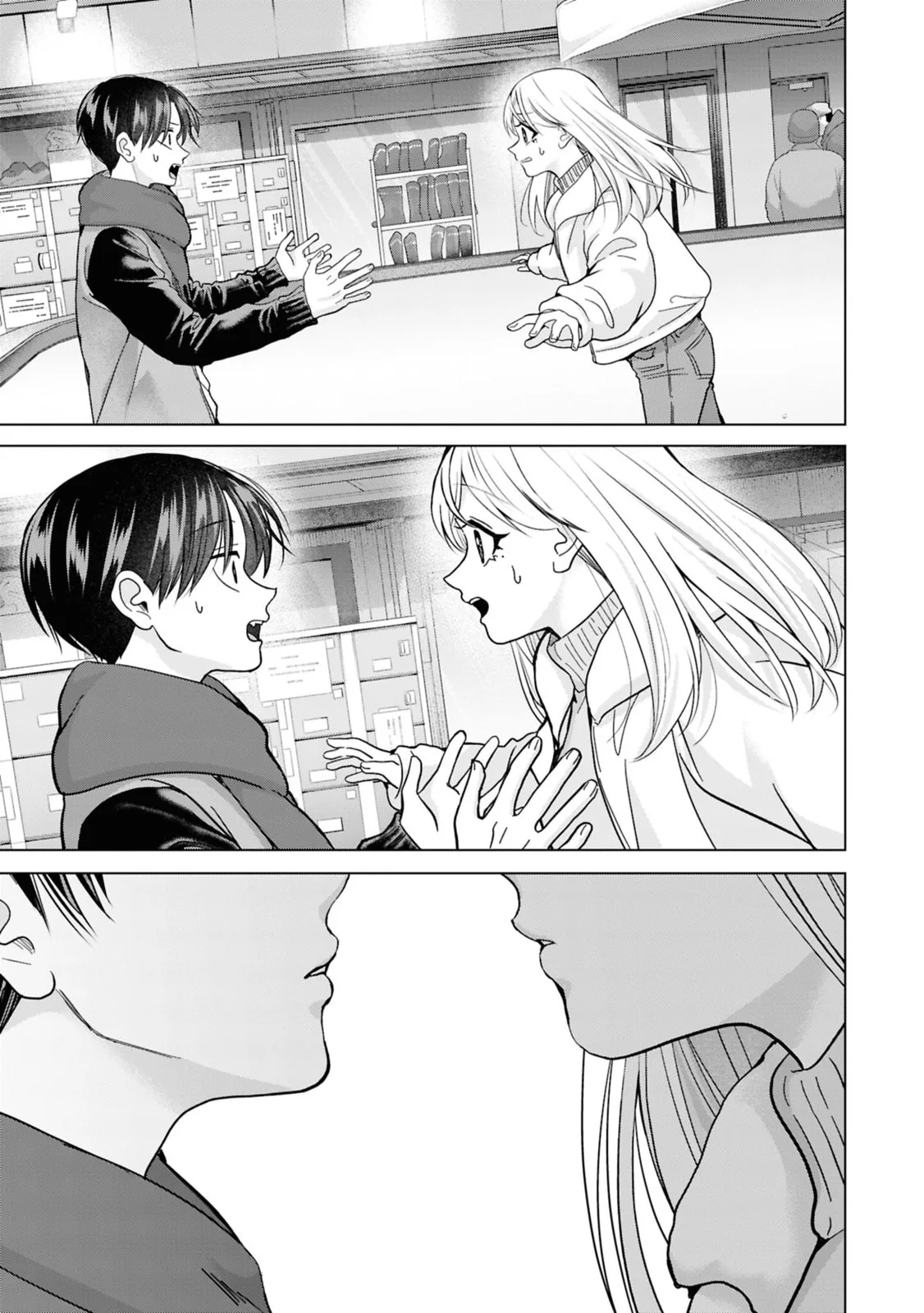 Kusunoki's Flunking Her High School Glow-Up, chapter 48, page 17