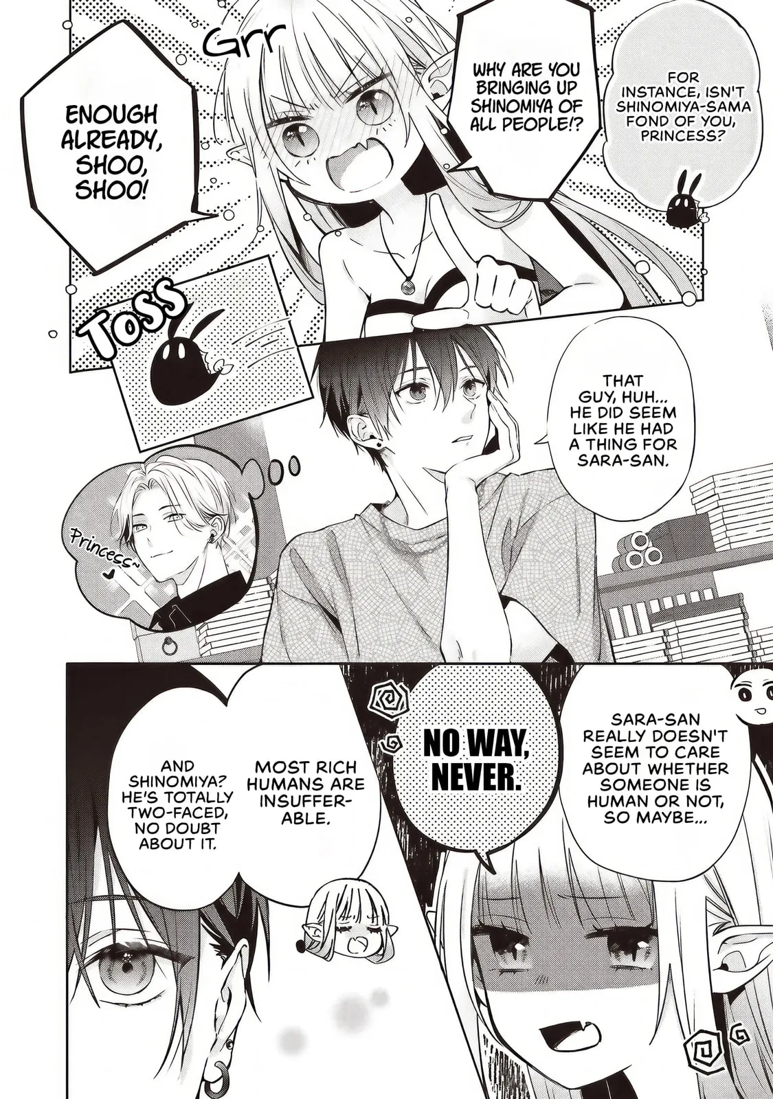 Akinai Ningyo to Soku no Hatsukoi, chapter 4.1, page 6