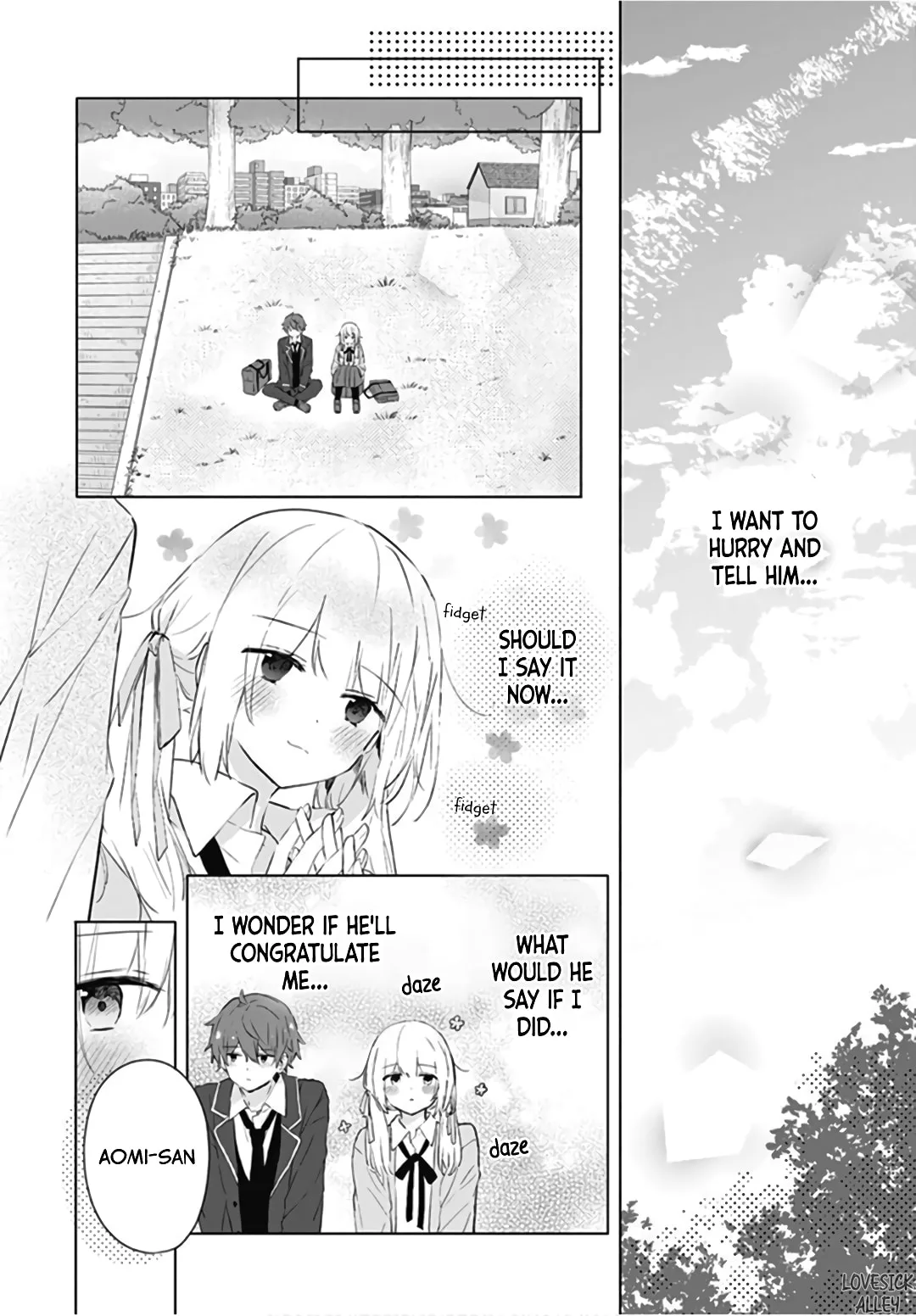 First Love Maze, chapter 9, page 14