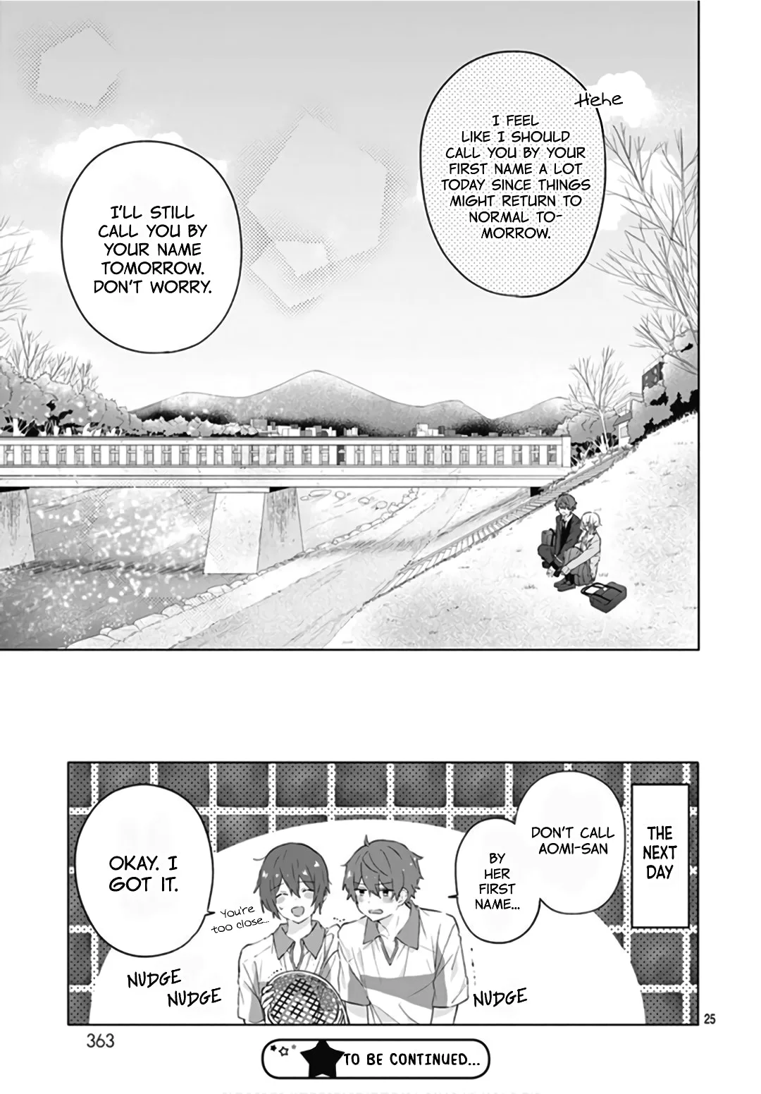 First Love Maze, chapter 9, page 25