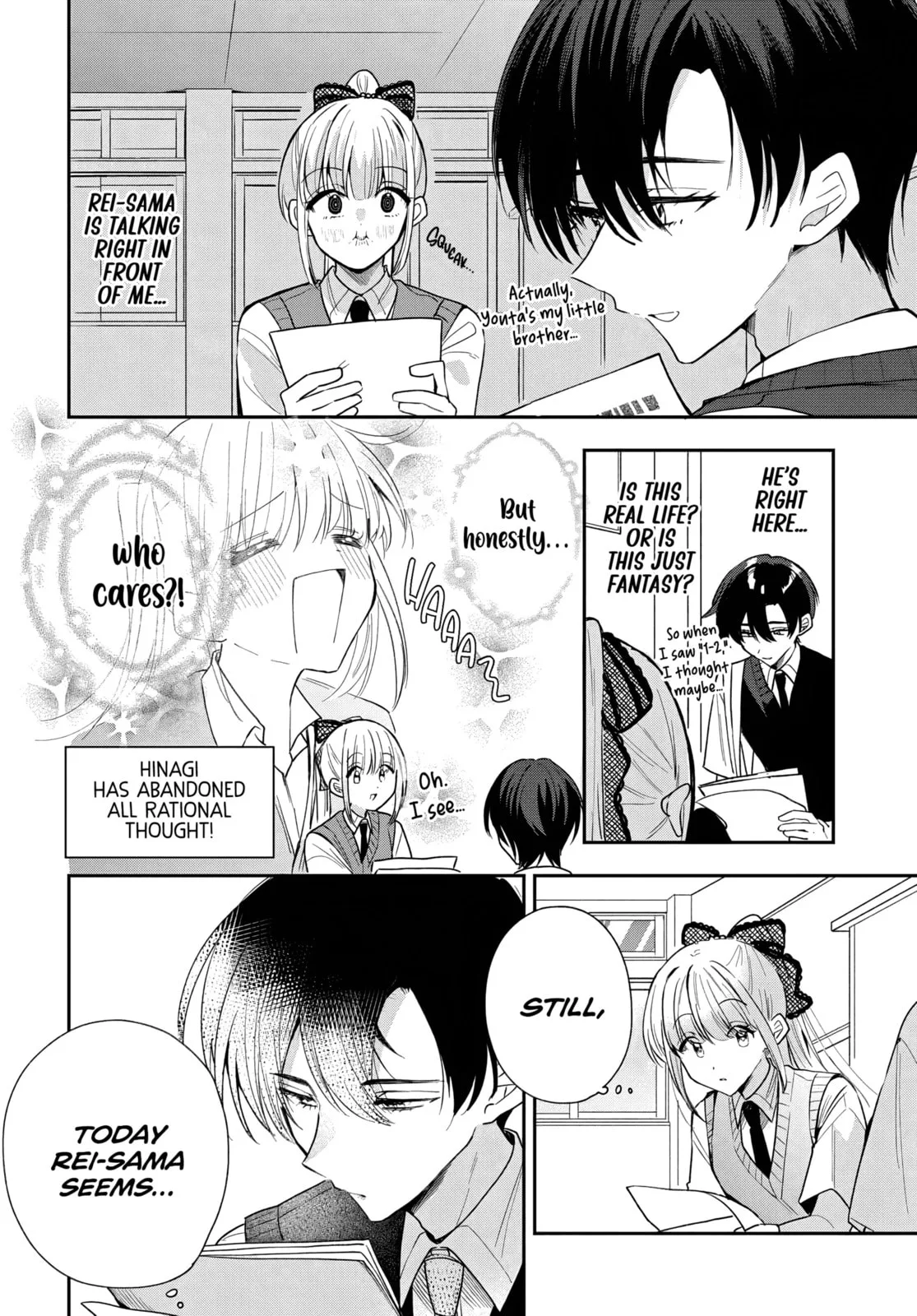 Osoraku Kanojo wa Ore no Aniki wo Neratteru, chapter 22, page 10