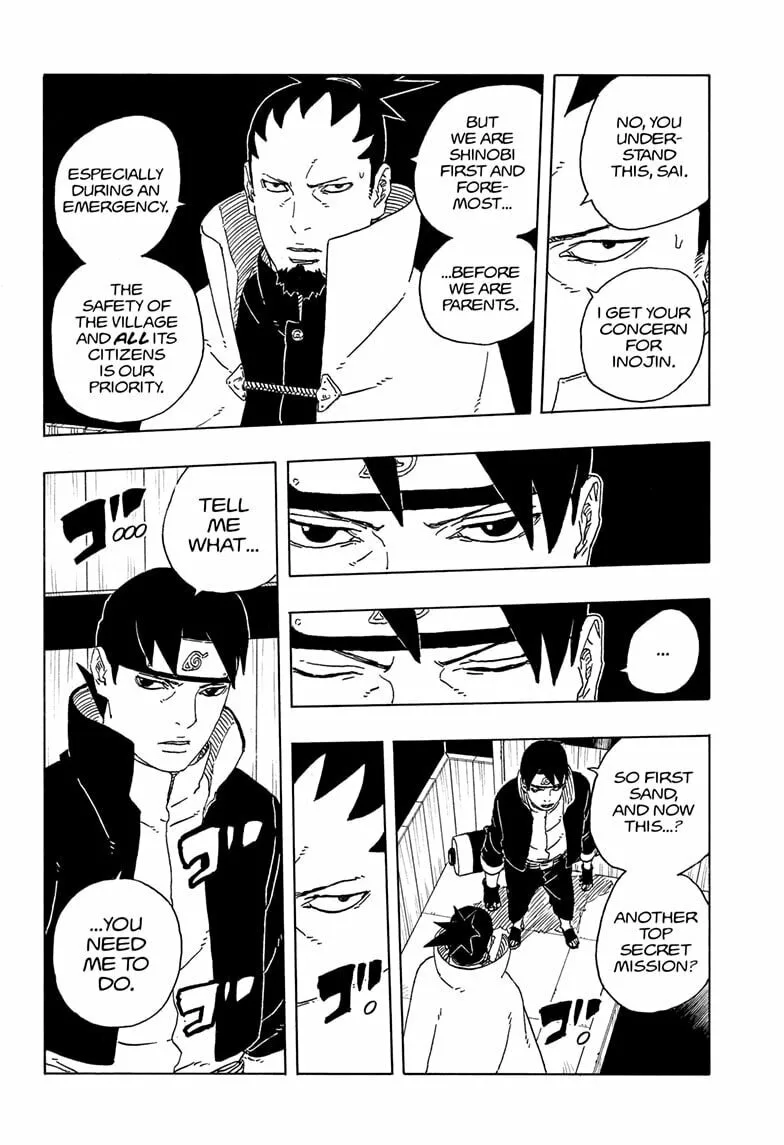 Boruto Two Blue Vortex Manga, chapter 31, page 12