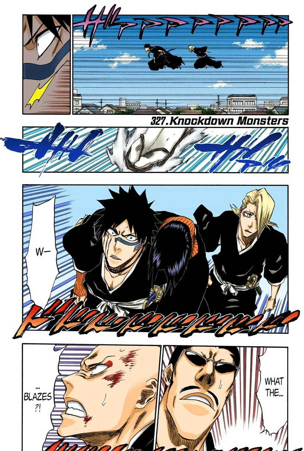 Bleach Colored Manga, chapter 327, page 1