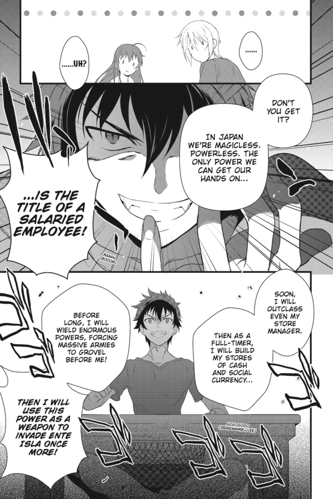 The Devil is a Part-Timer!, chapter 1, page 38