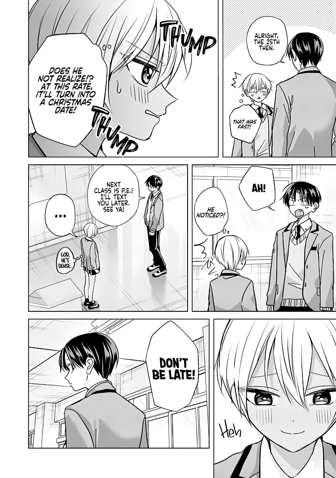Kusunoki's Flunking Her High School Glow-Up, chapter 49, page 18