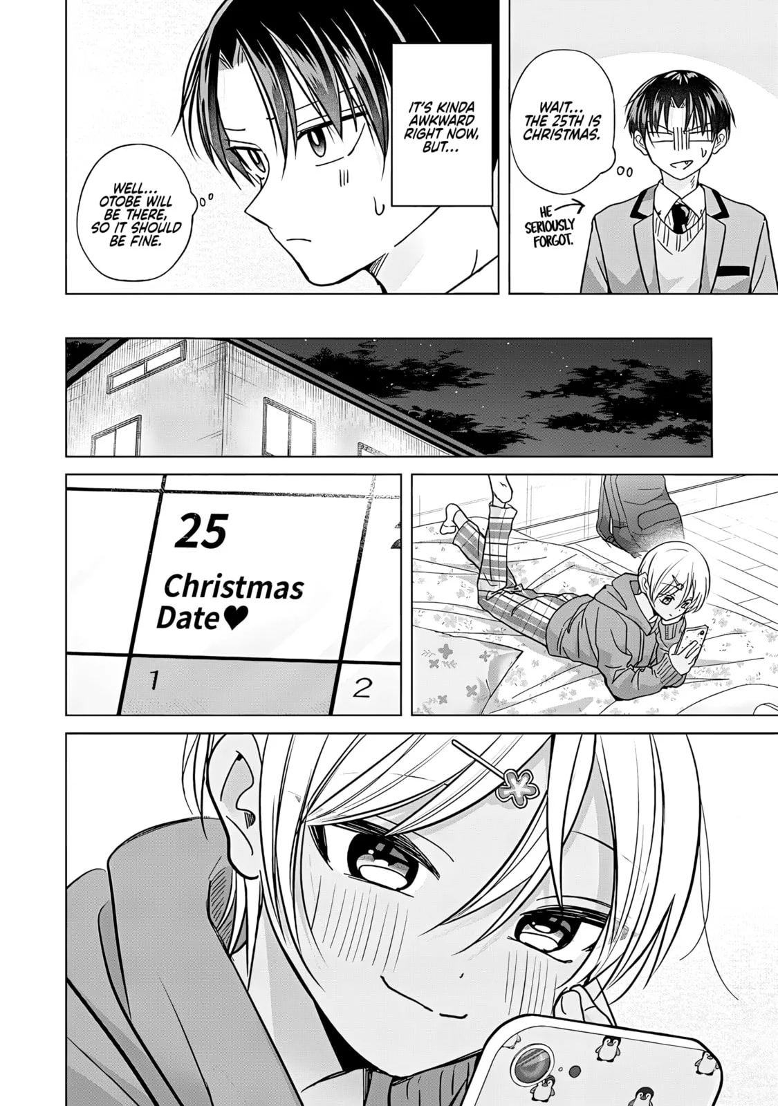 Kusunoki's Flunking Her High School Glow-Up, chapter 49, page 20