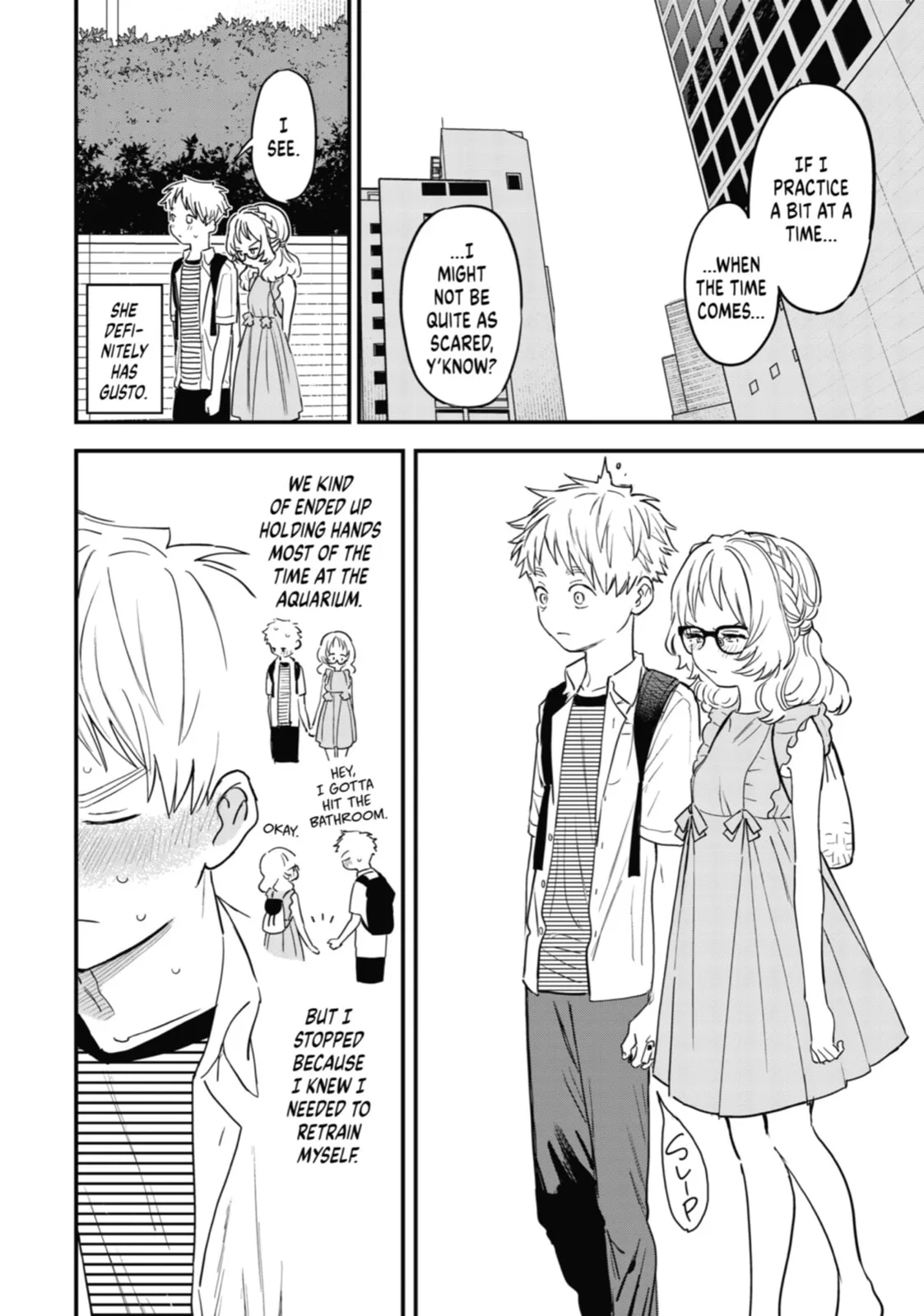 The Girl I Like Forgot Her Glasses, chapter 74, page 2