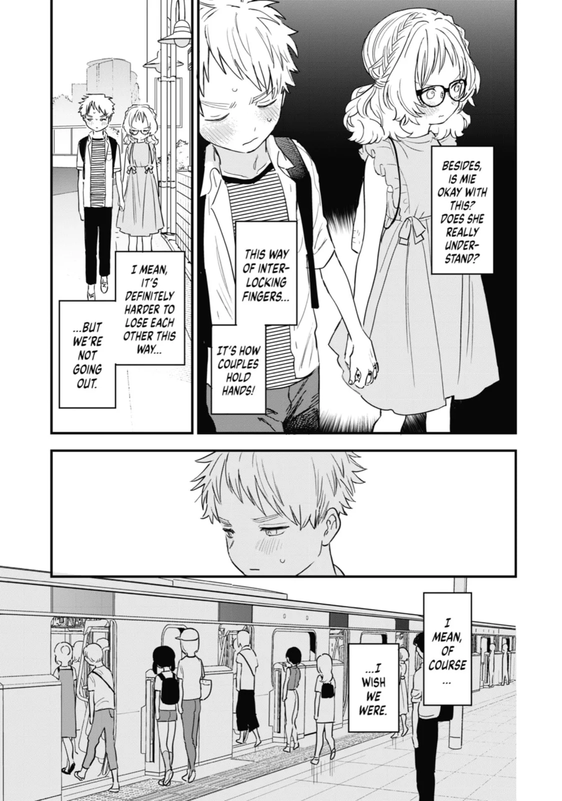 The Girl I Like Forgot Her Glasses, chapter 74, page 3