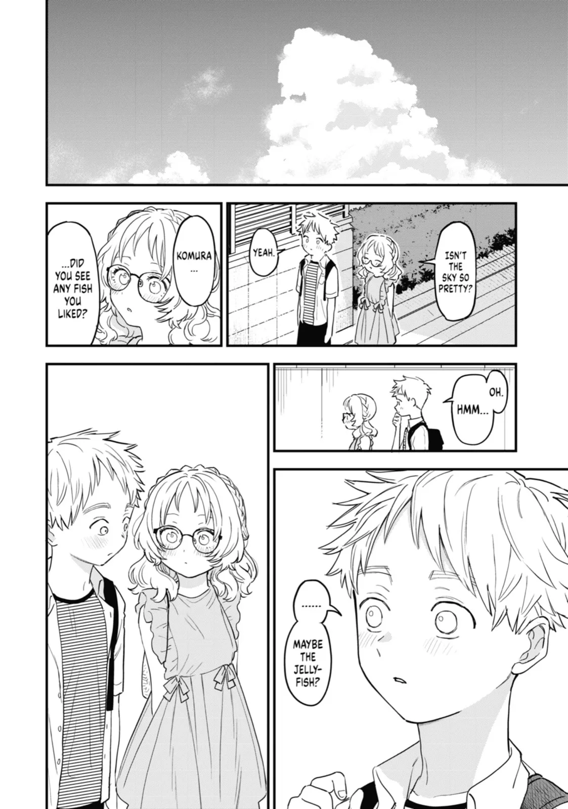 The Girl I Like Forgot Her Glasses, chapter 74, page 14