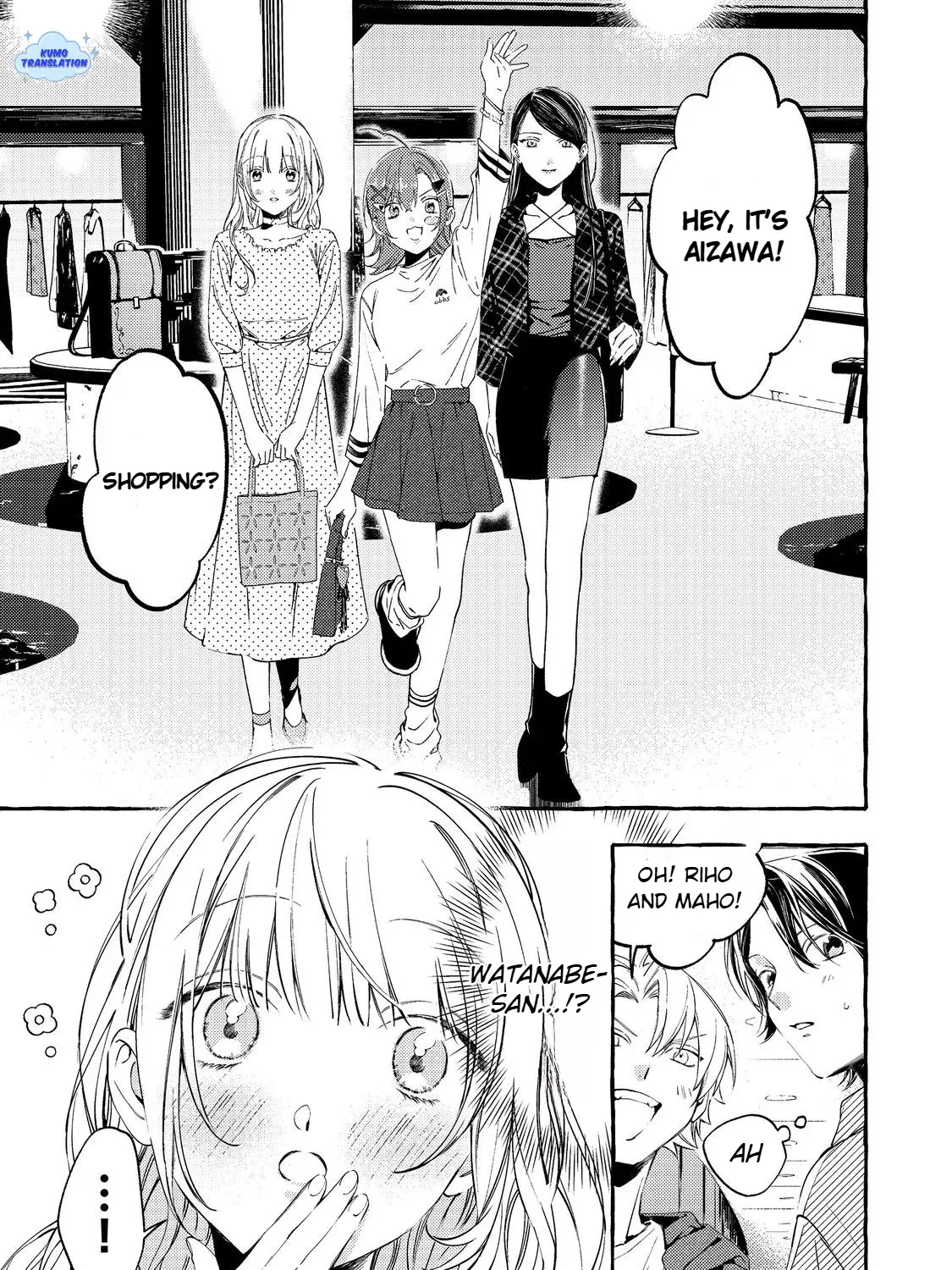 The School's Madonna, Watanabe-san, for Some Reason Asks My Schedule Every Week, chapter 4, page 29