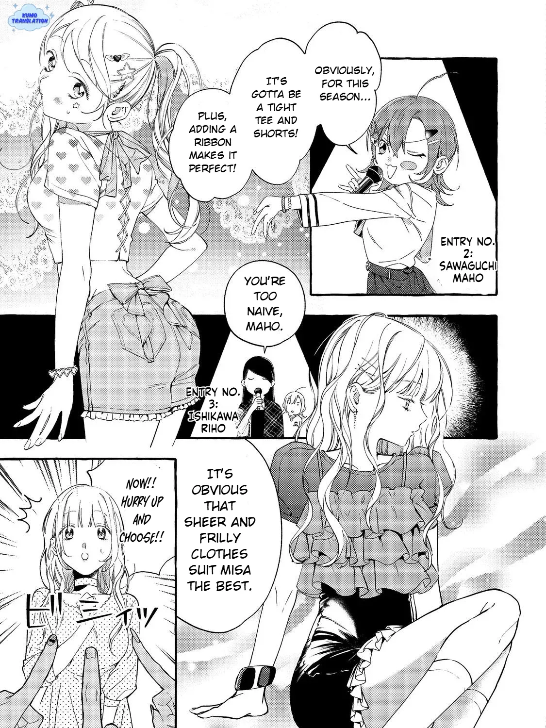 The School's Madonna, Watanabe-san, for Some Reason Asks My Schedule Every Week, chapter 4, page 37