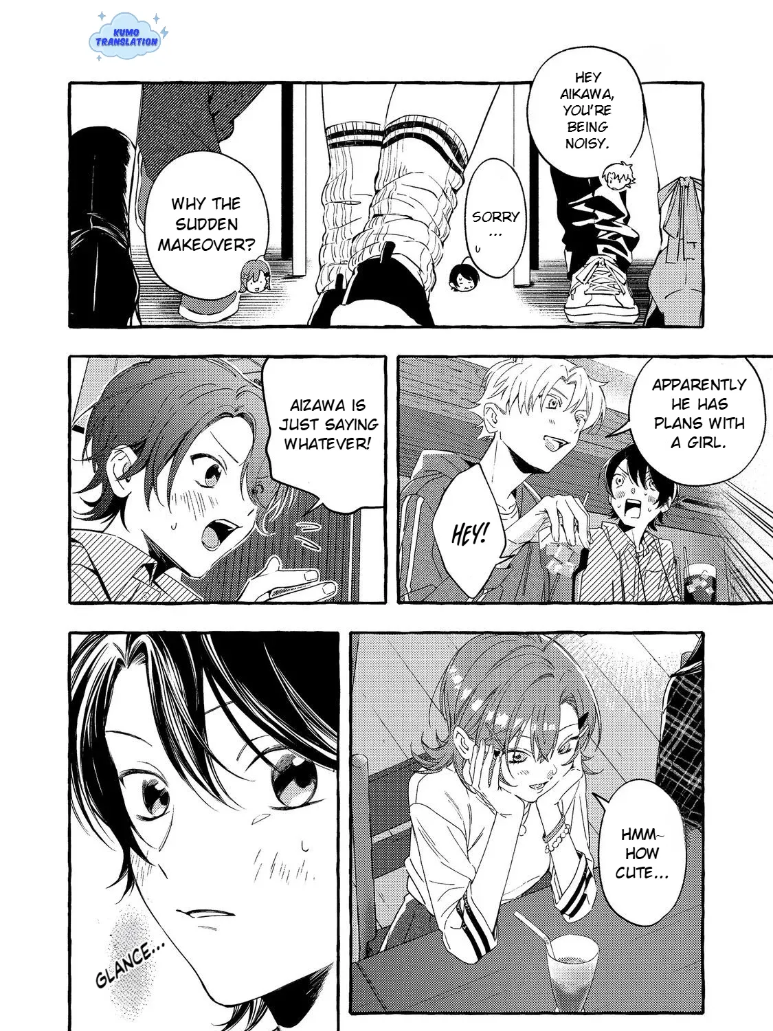 The School's Madonna, Watanabe-san, for Some Reason Asks My Schedule Every Week, chapter 4, page 47