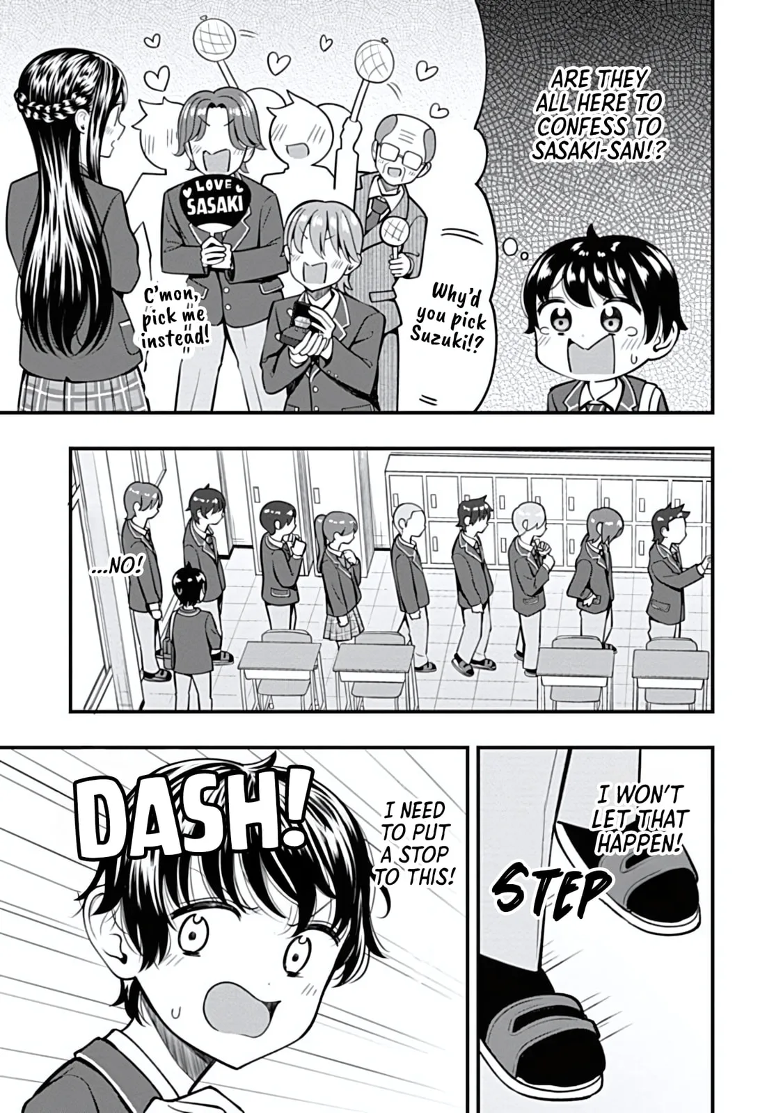Sasaki-san is Just a Little Bit Amazing, chapter 12, page 3