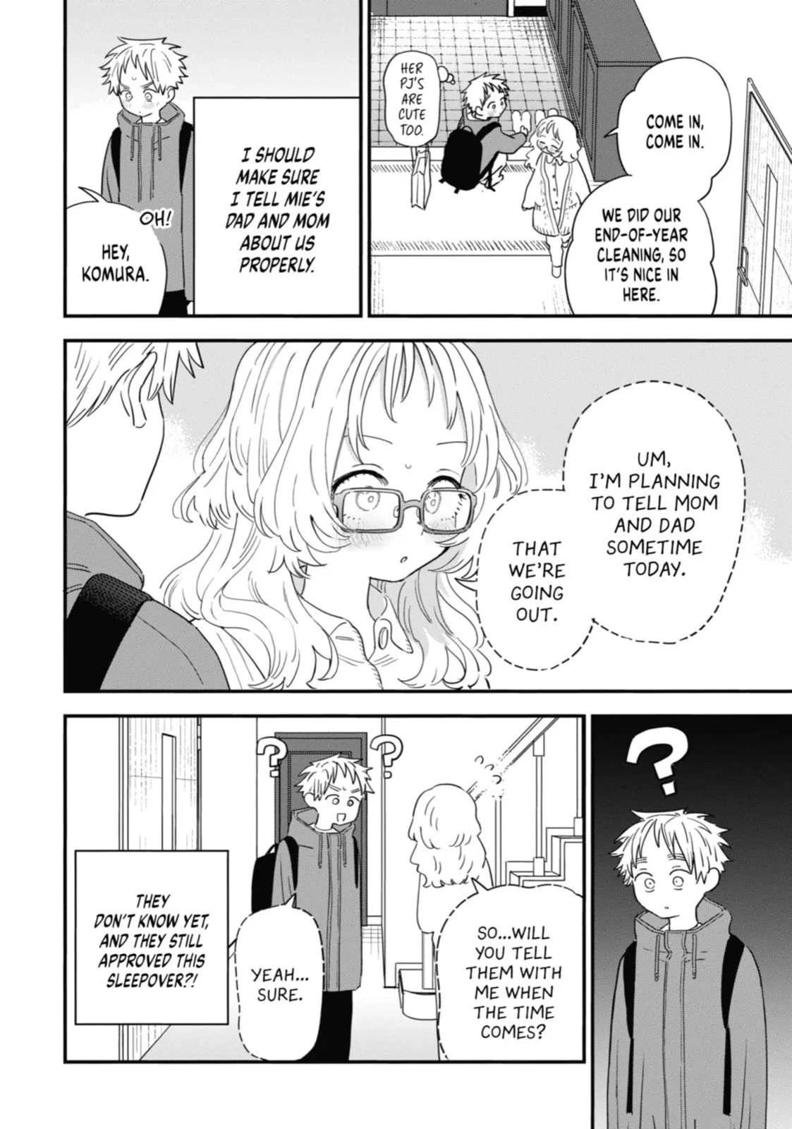 The Girl I Like Forgot Her Glasses, chapter 100, page 4