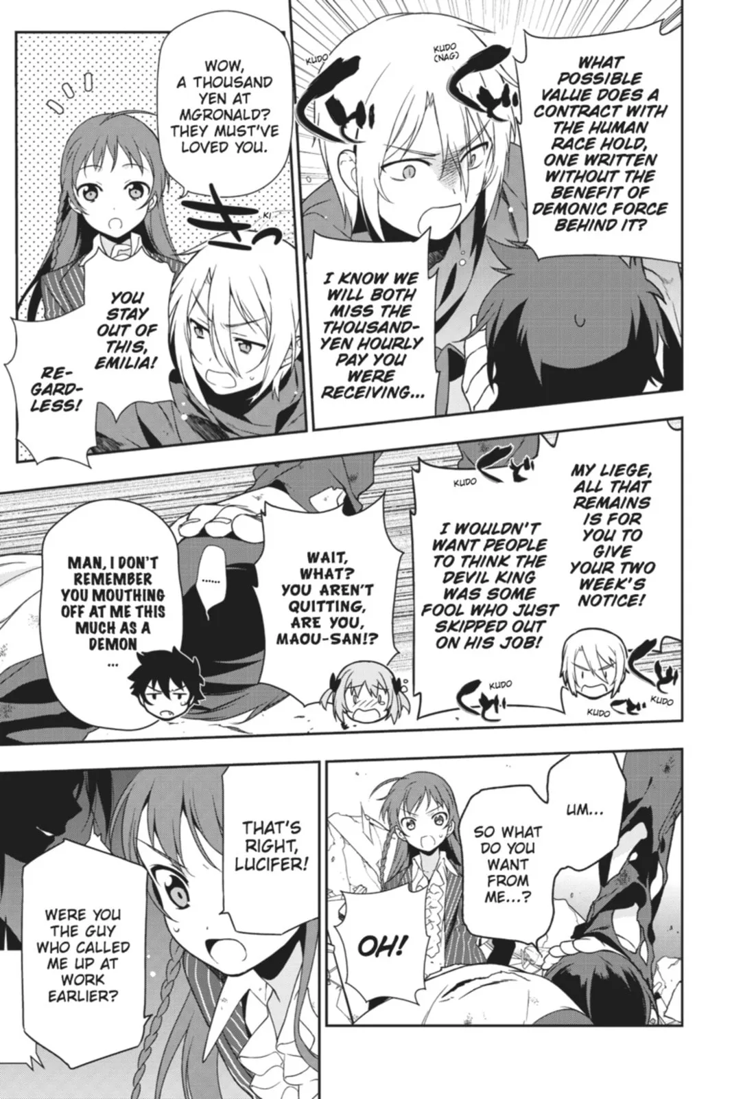 The Devil is a Part-Timer!, chapter 11, page 9